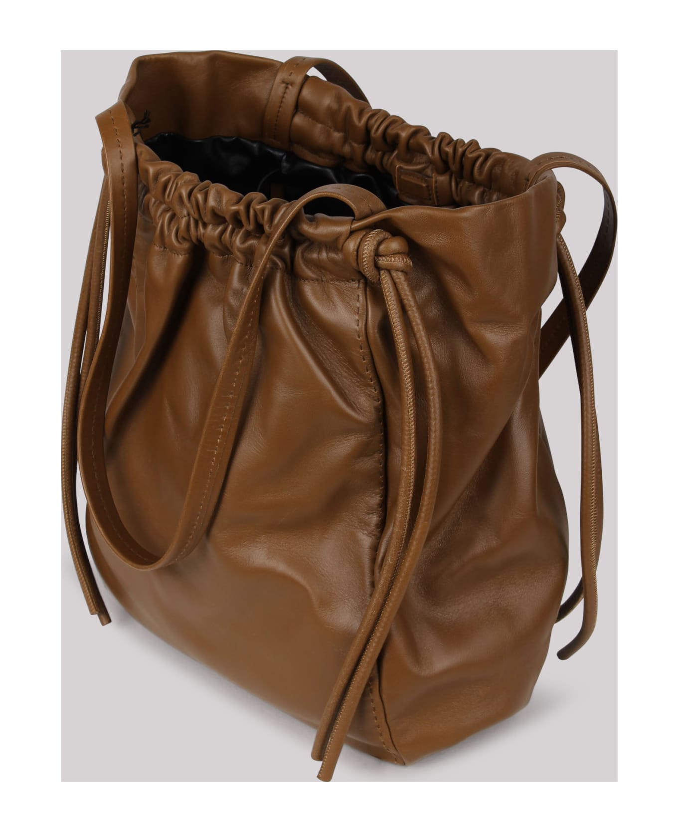 Proenza Schouler Leather Drawstring Tote
