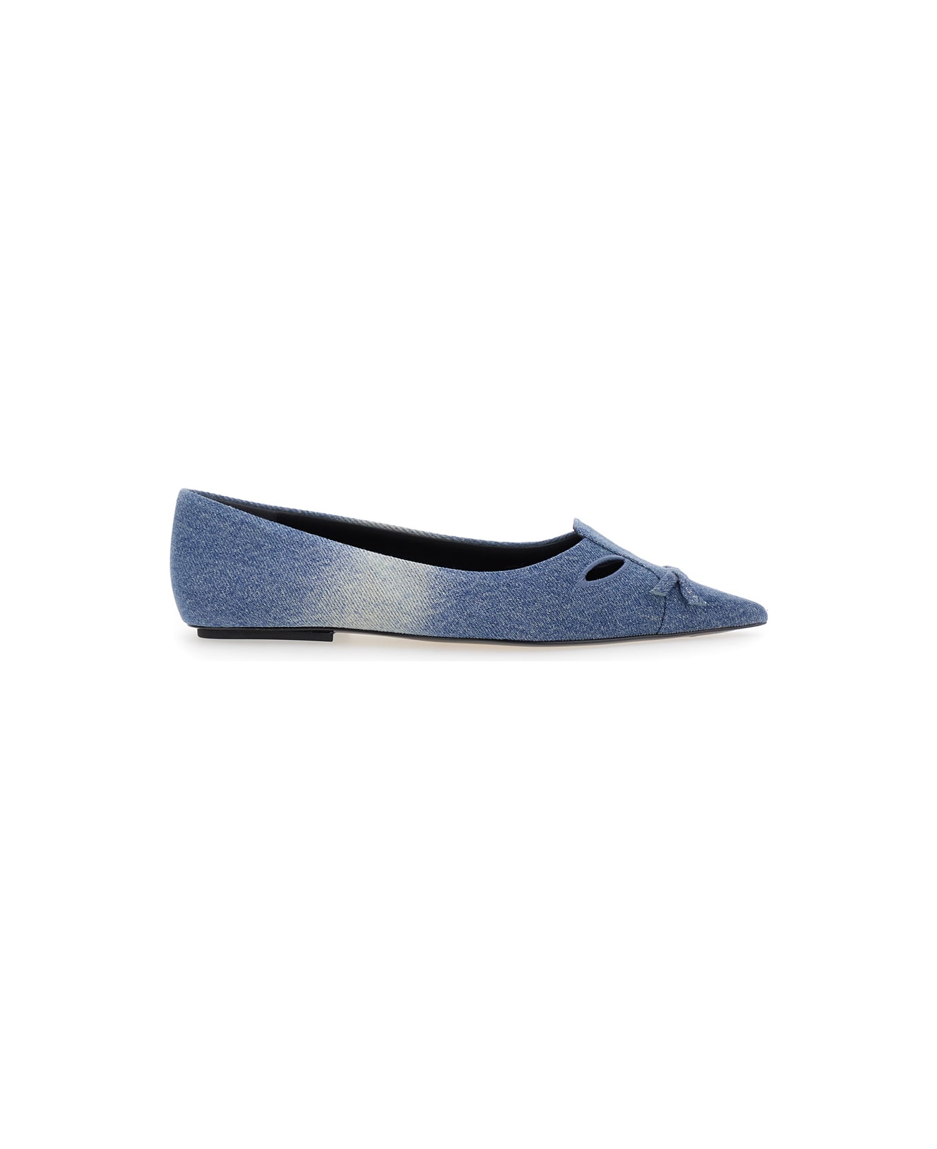 Marc Jacobs 
the Denim Kat
 Ballet Flats - Blu