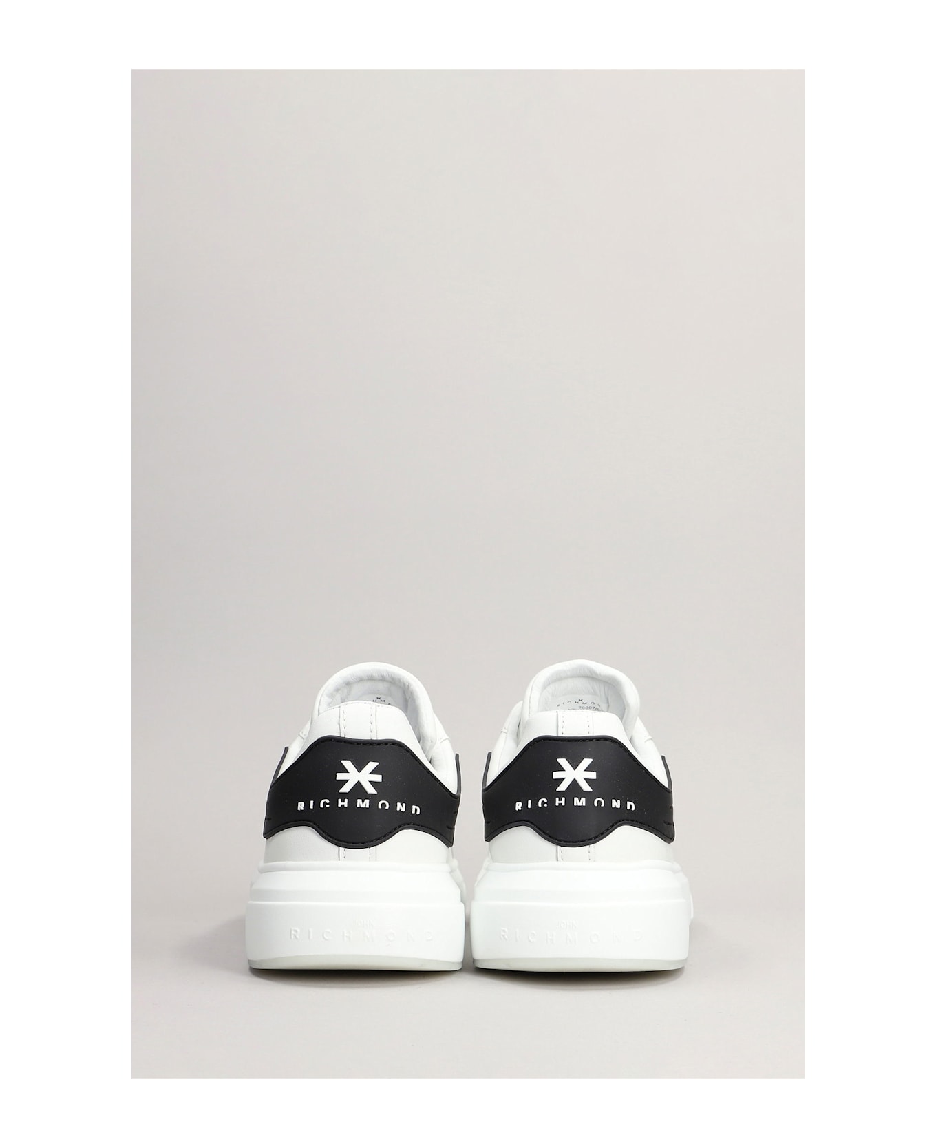 John Richmond Sneakers In White Leather - white