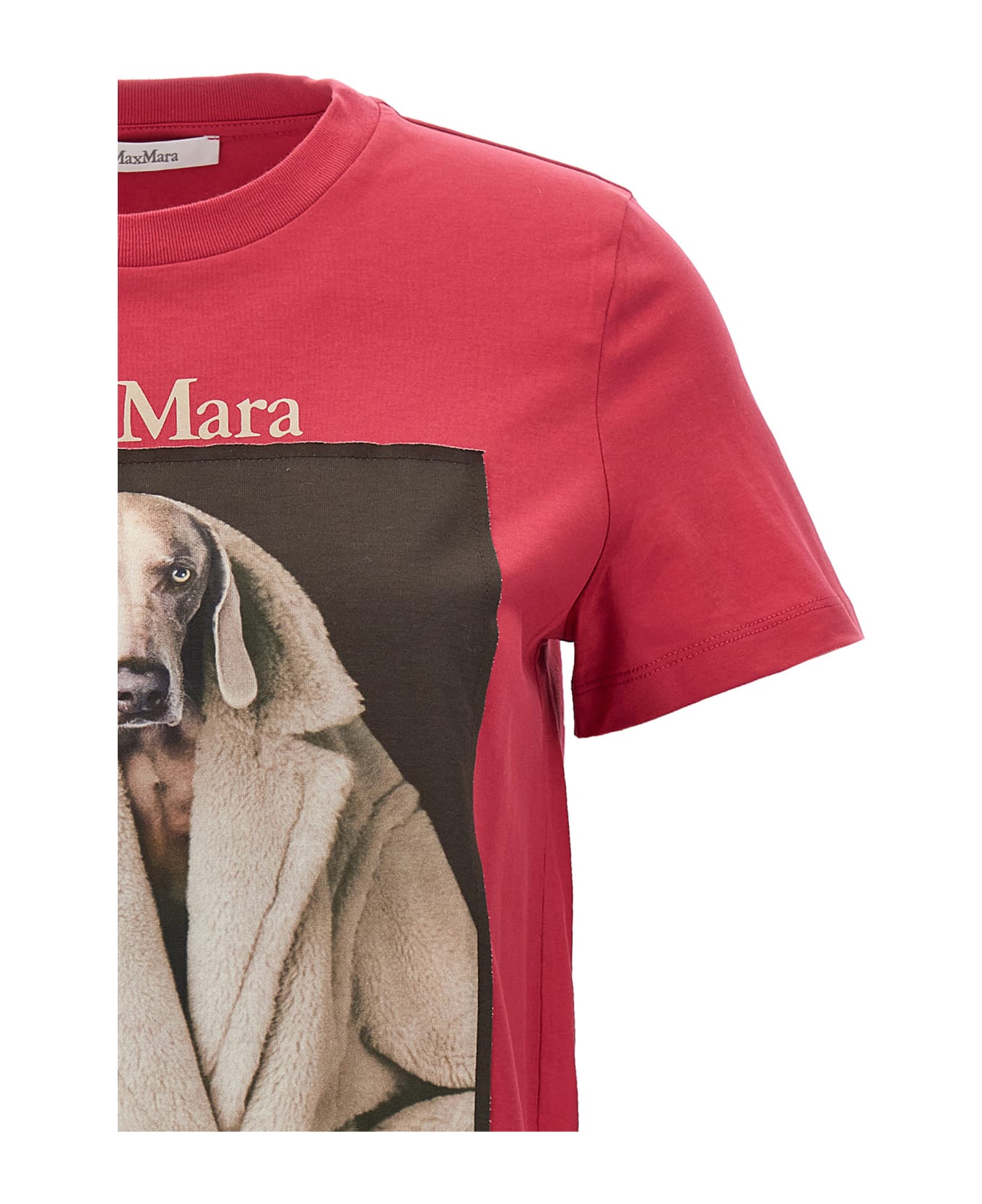 Max Mara Valido T-shirt - Fuchsia