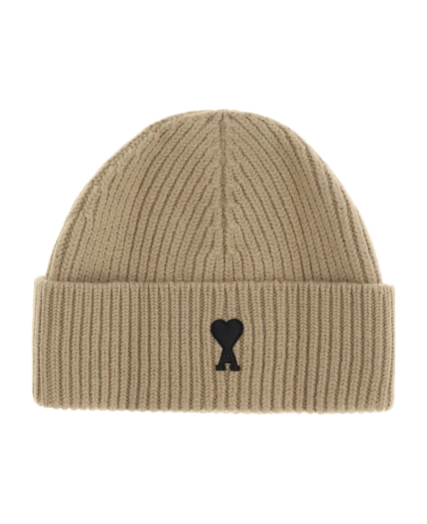 Ami Alexandre Mattiussi Ami De Coeur Beanie Hat