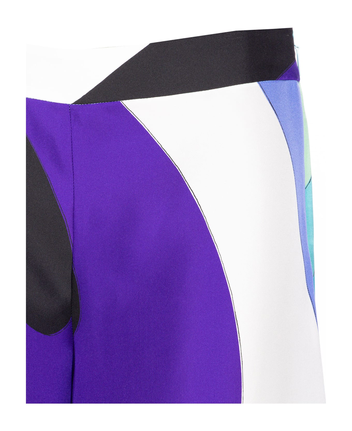 Pucci Maddalena Print Pants - MultiColour