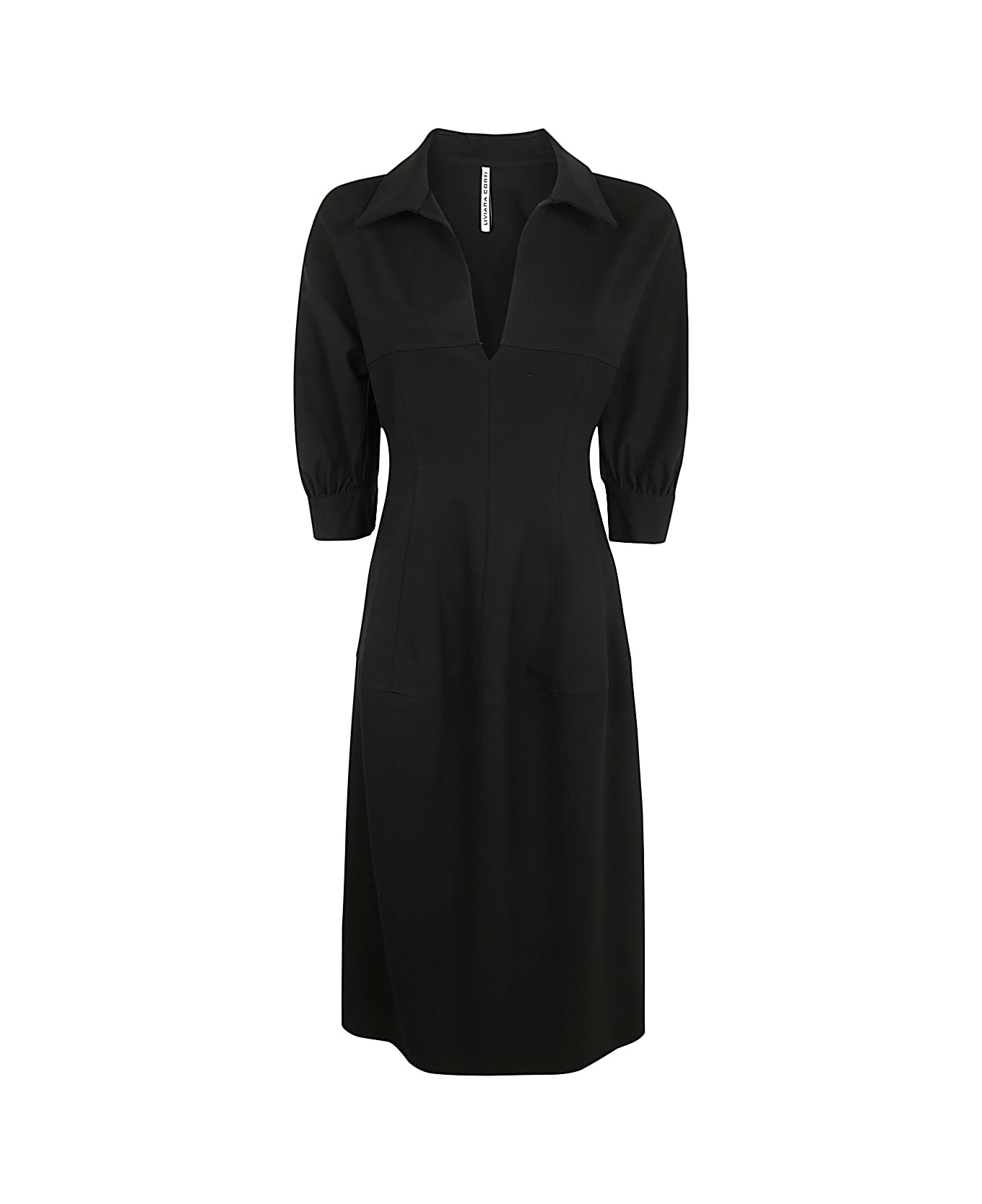 Liviana Conti Hole Dress - Black