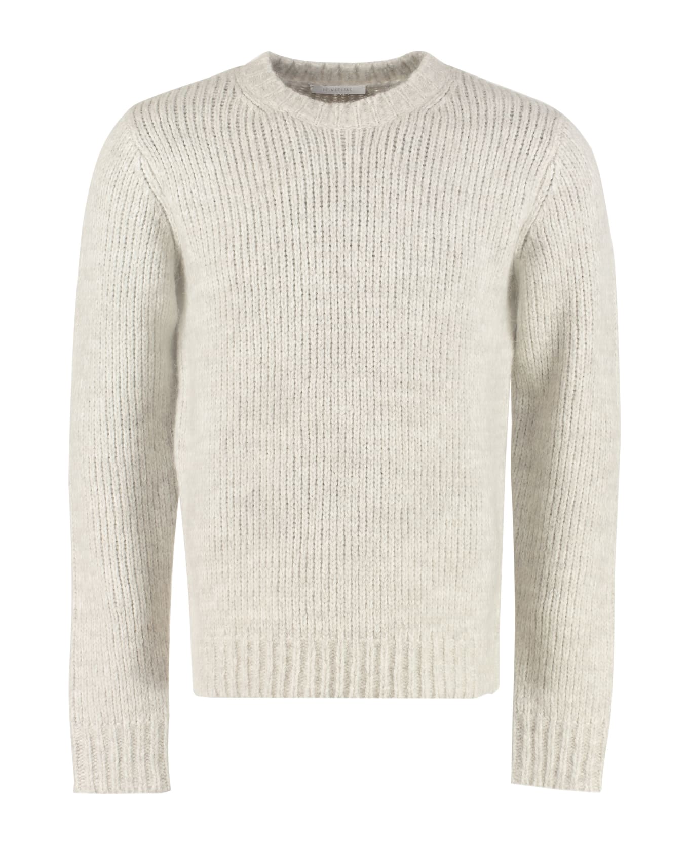 Helmut Lang Wool-blend Crew-neck Sweater - grey