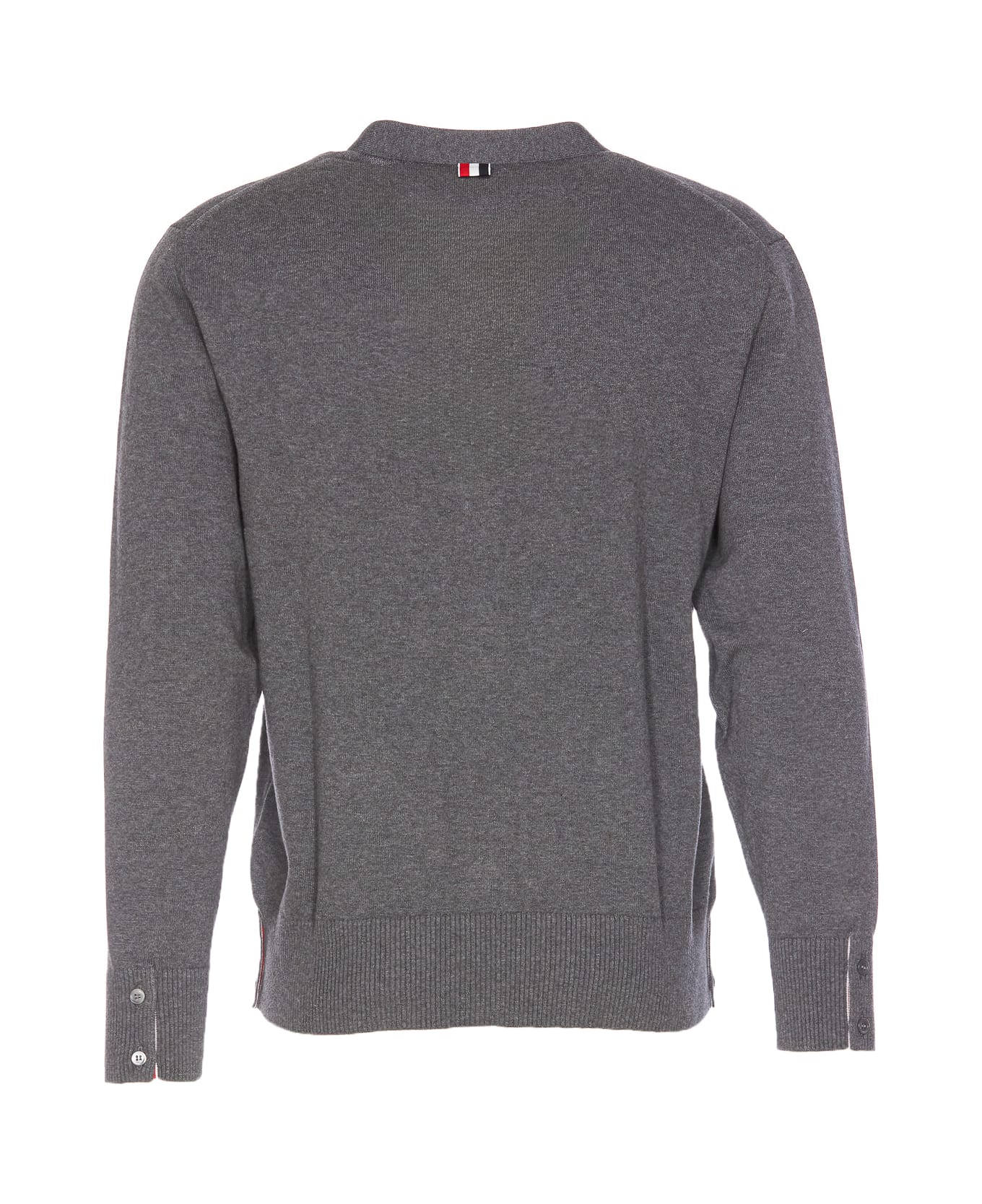 Thom Browne 4bar Cardigan - Grey