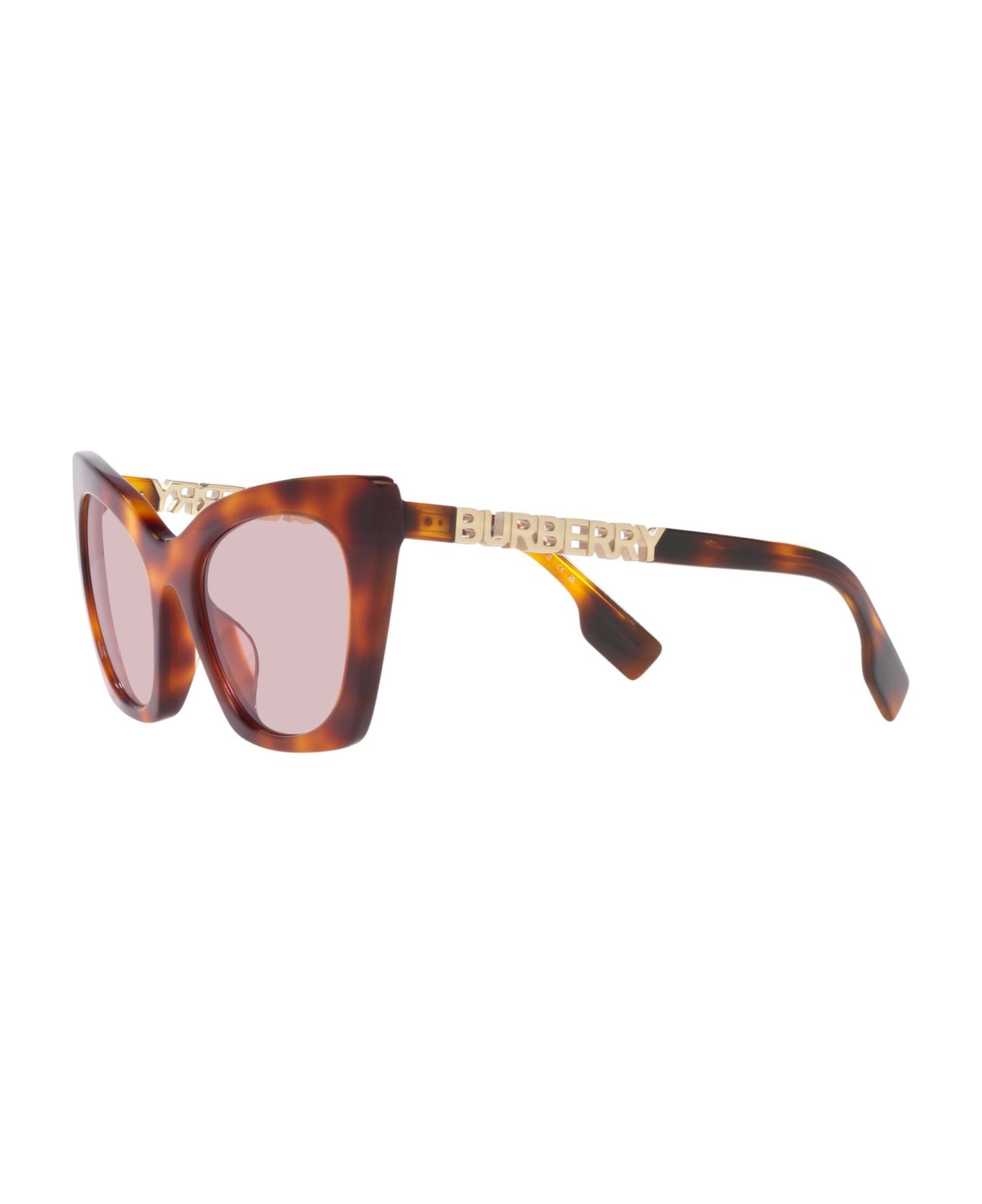 Burberry Eyewear Sunglasses - Marrone  e blu tartarugato/Marrone