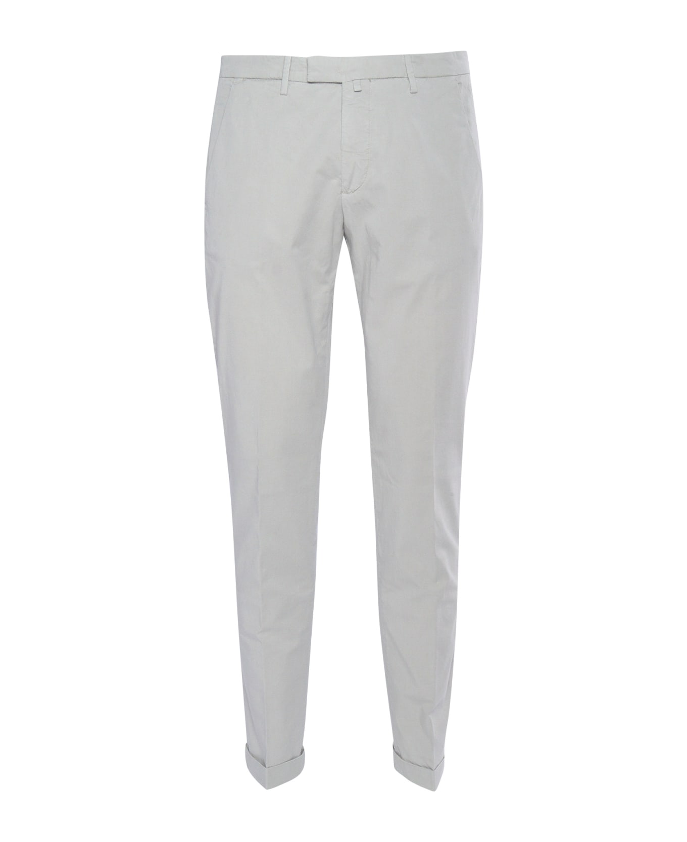 Briglia 1949 Elegant White Trousers - GREY