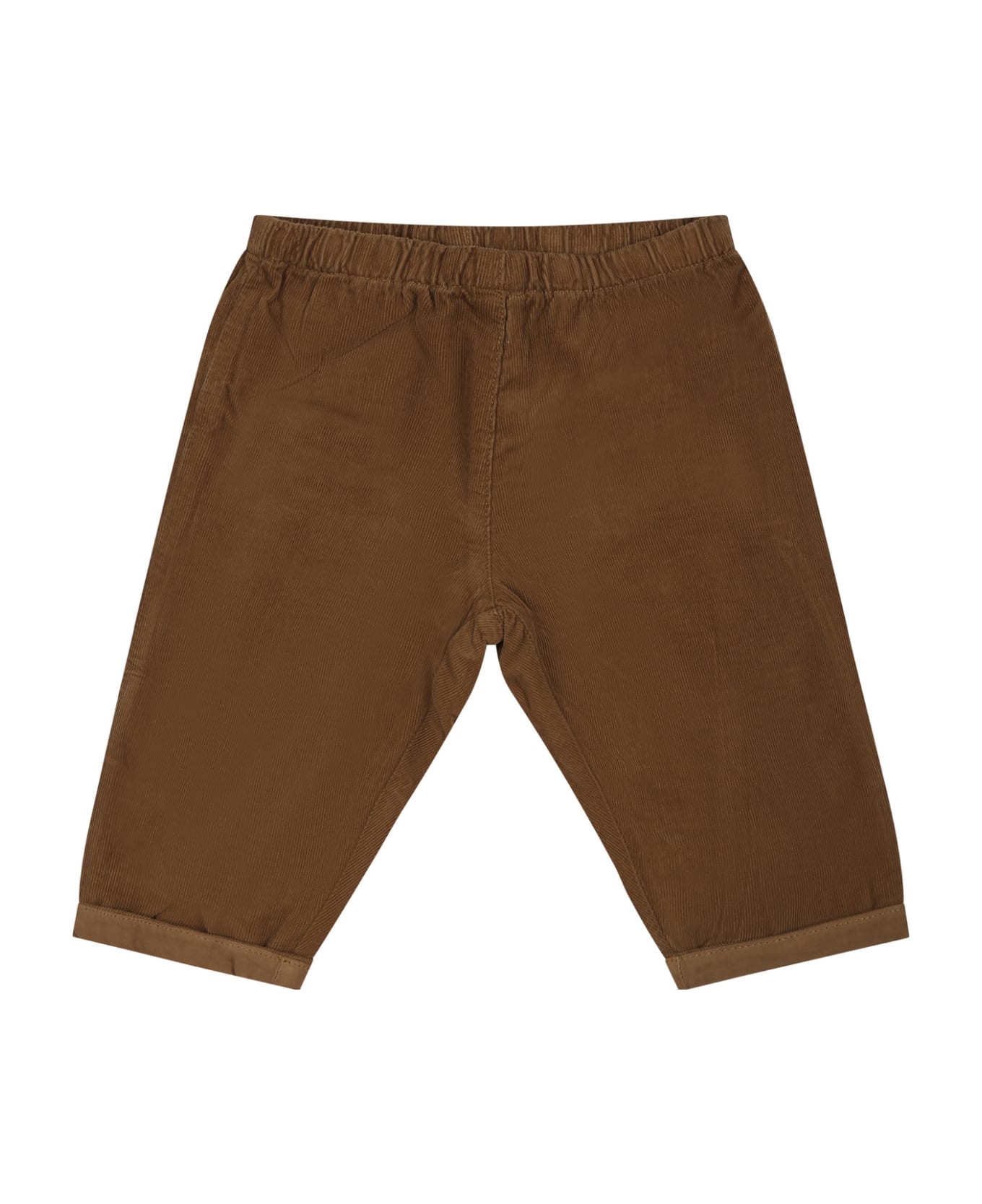 Bonpoint Brown Trousers For Baby Boy - C Chestnut
