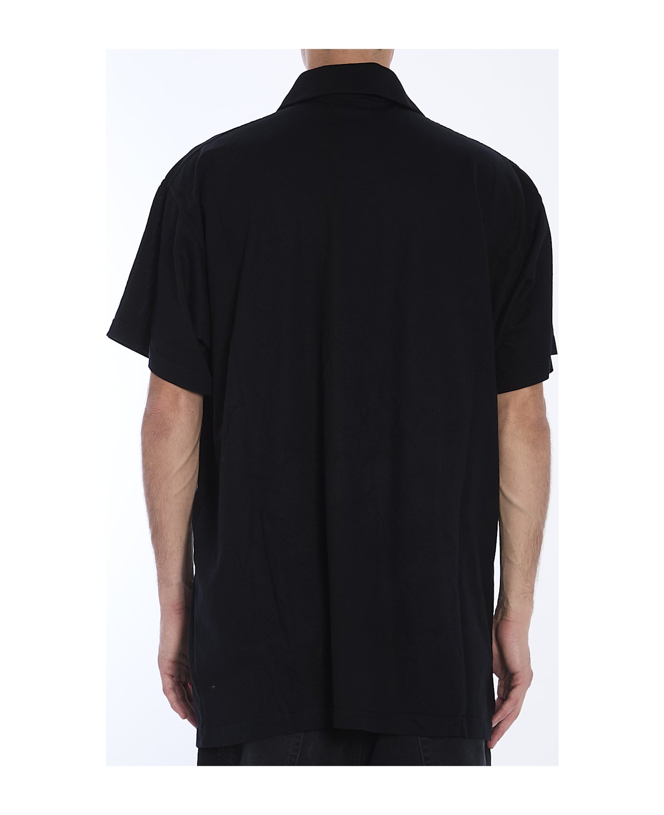 Balenciaga Ebay Polo Shirt - BLACK