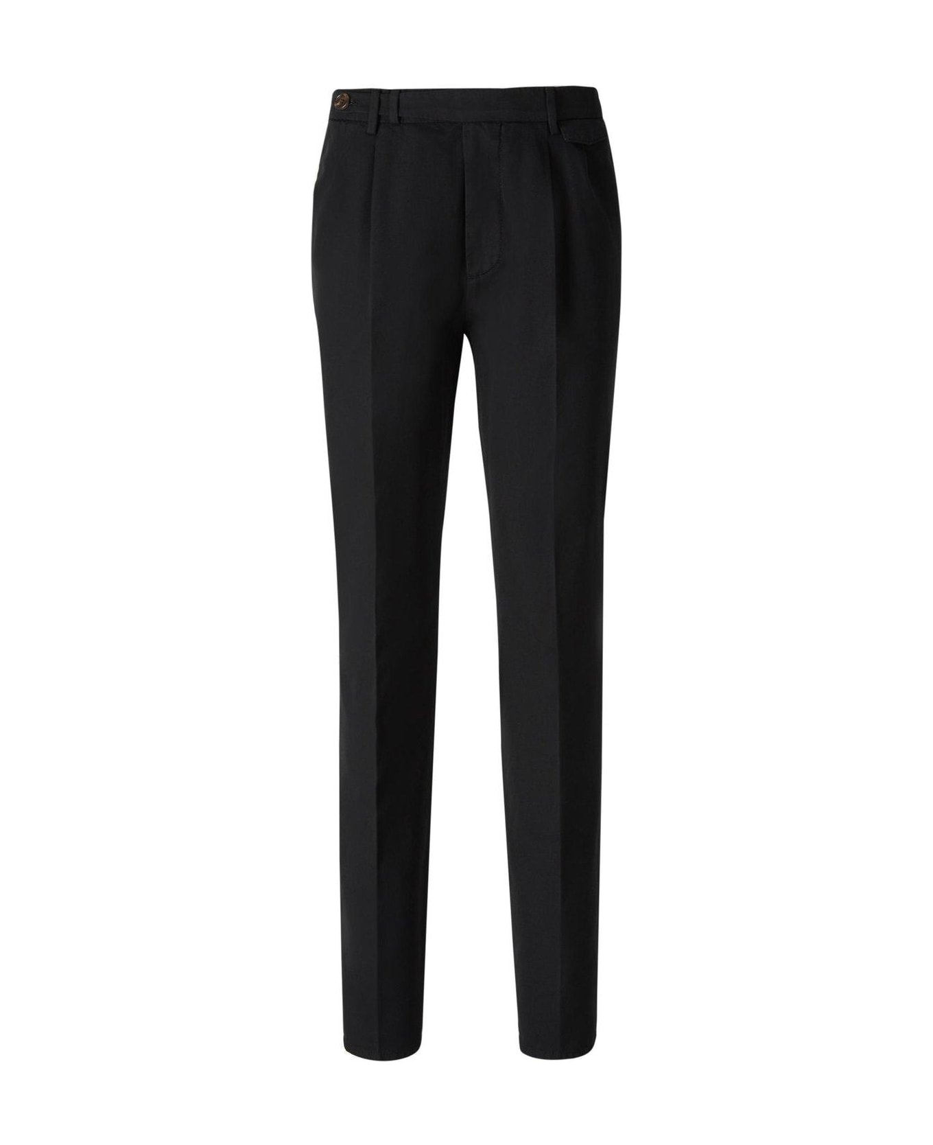 Brunello Cucinelli Straight-leg Tailored Trousers - Black