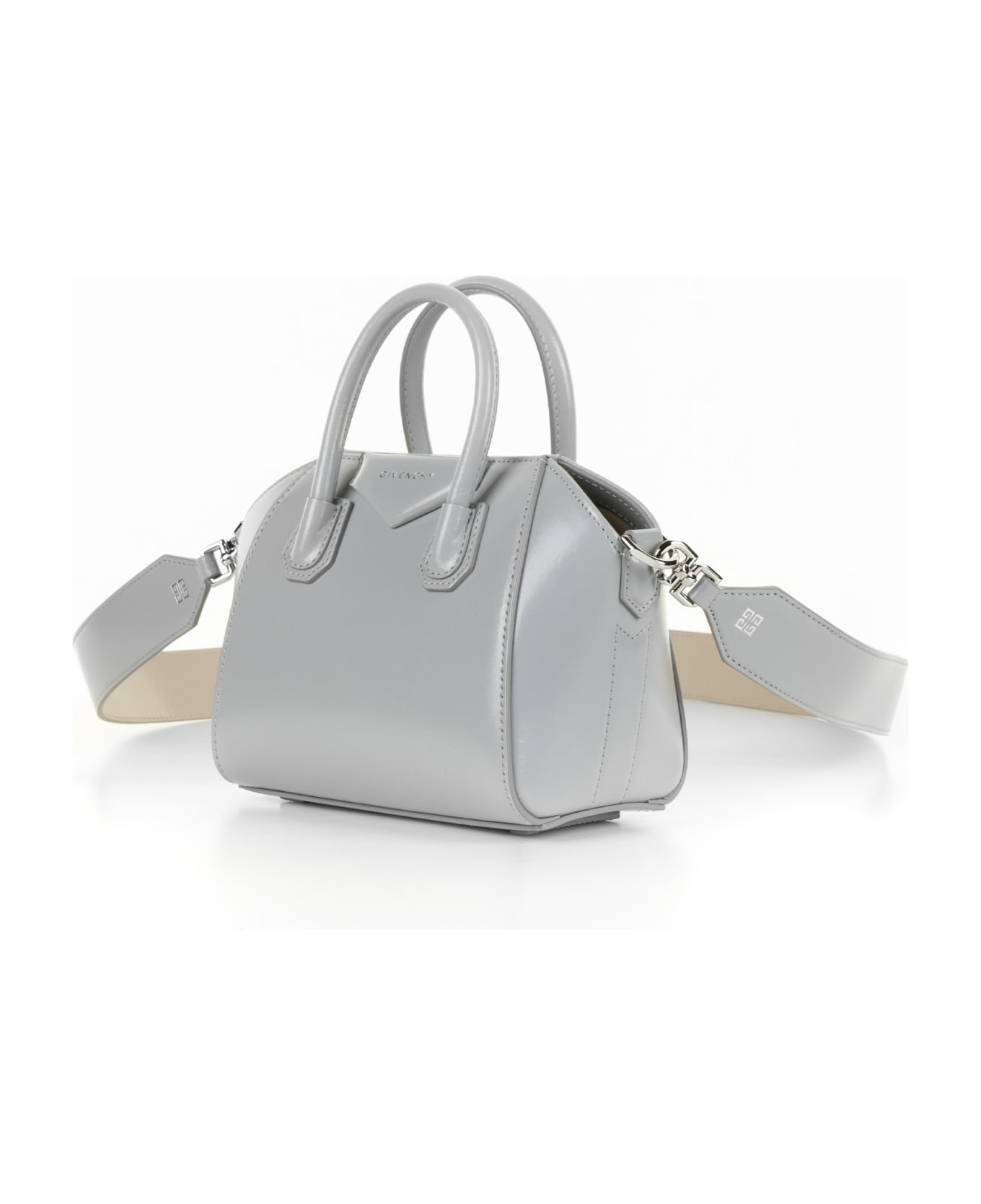 Givenchy Antigona Top Handle Bag - LIGHT GREY NATURA トートバッグ