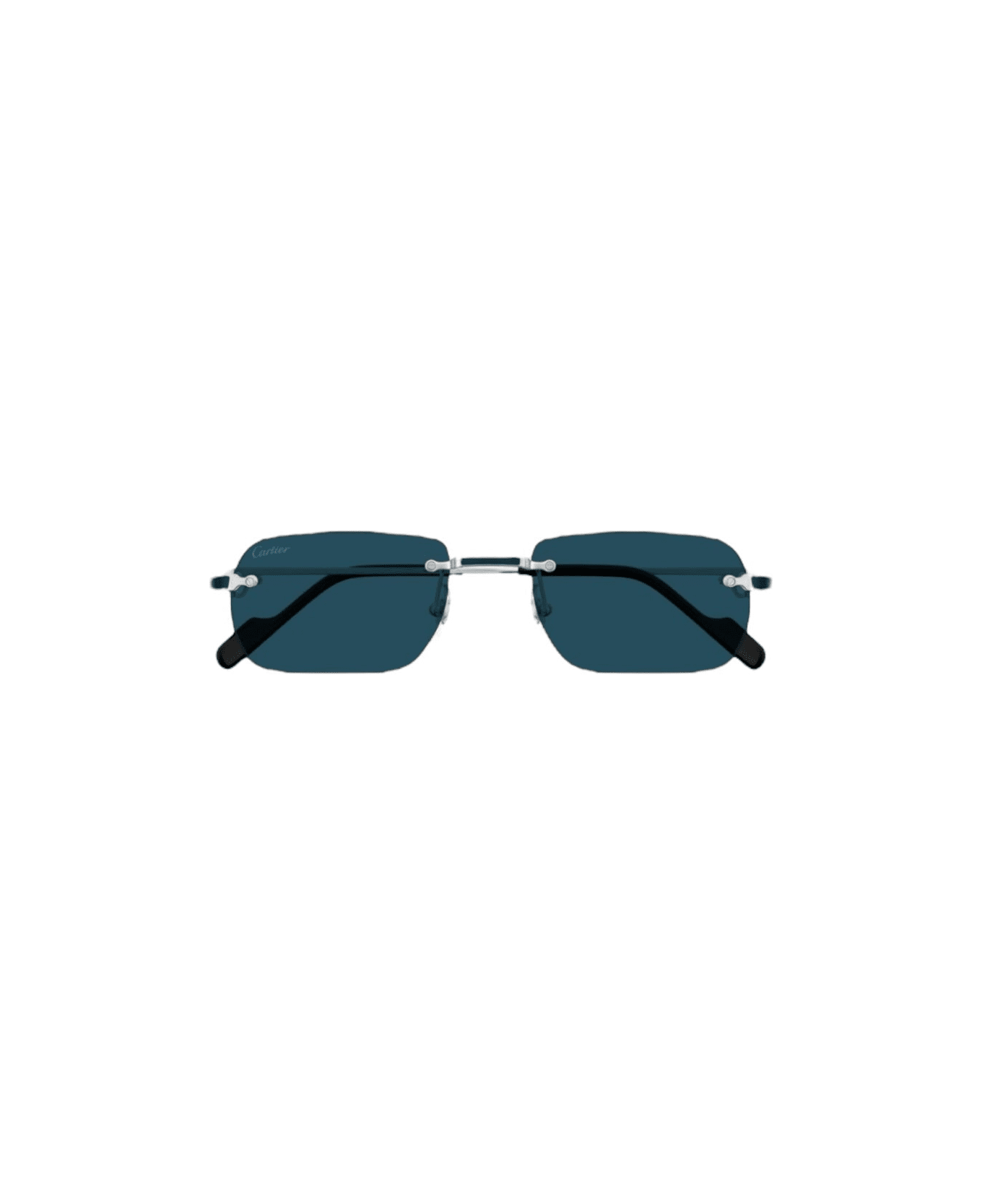 Cartier Eyewear Ct 0498 - Silver Sunglasses