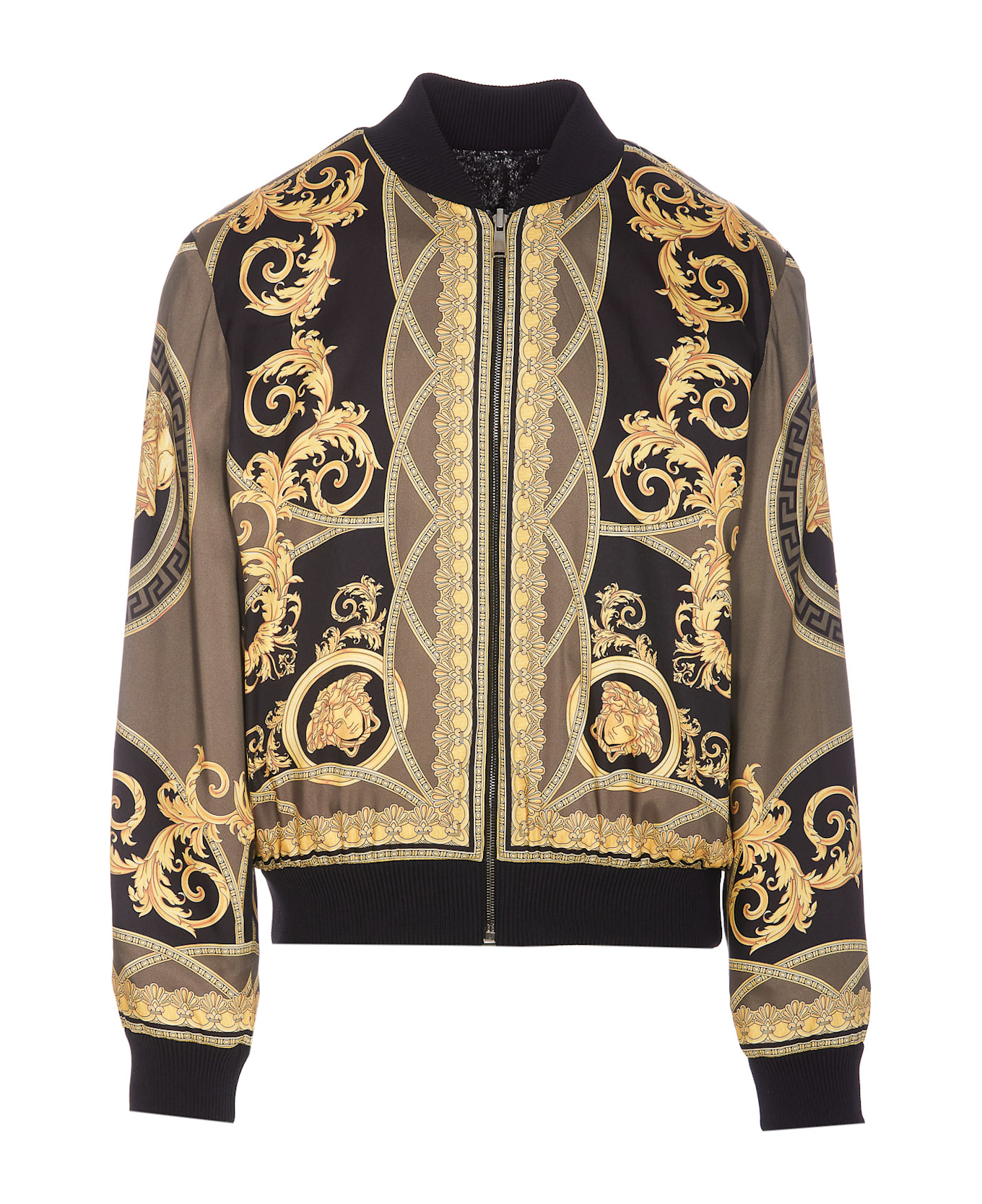 Versace La Coupe Des Dieux Reversible Jacket - Black