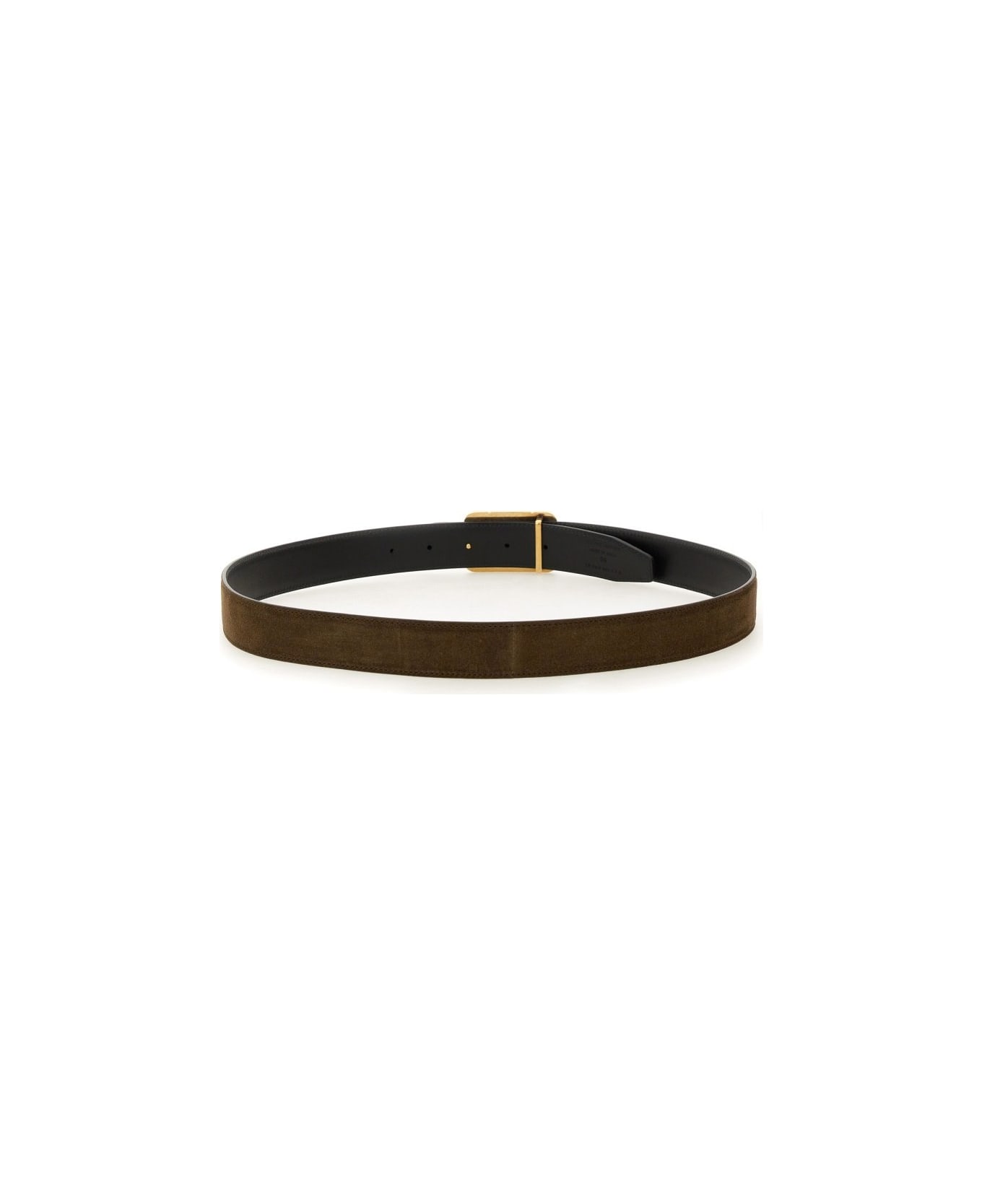 Tom Ford Logo-buckle Fastened Belt - BROWN