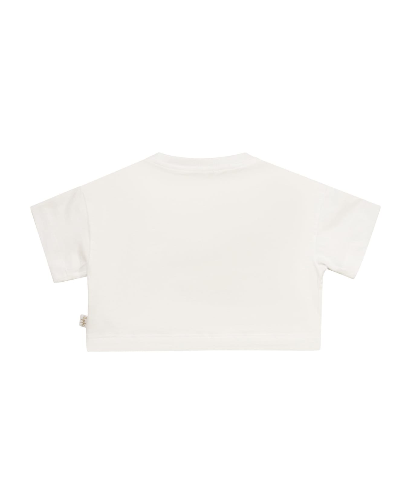 Il Gufo White T-shirt With Flamingo Print - White Tシャツ＆ポロシャツ