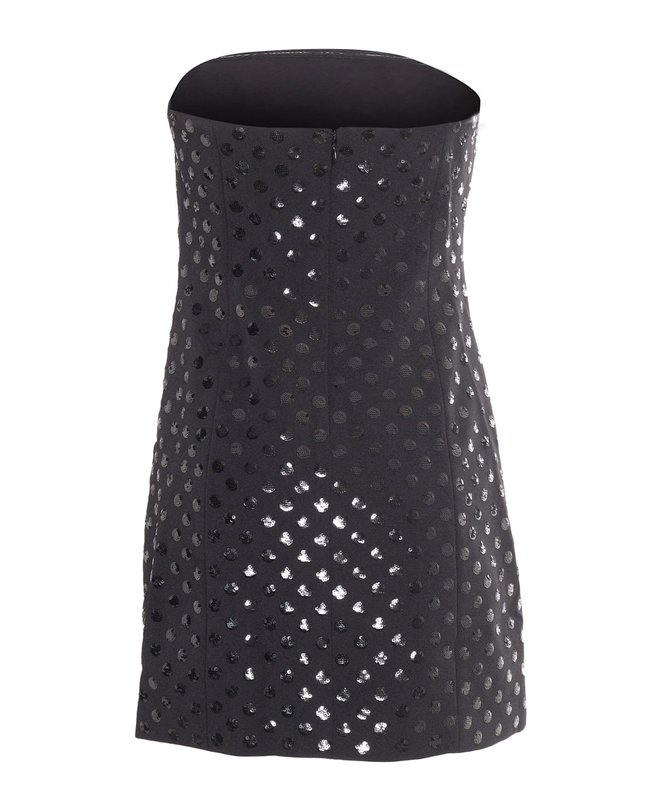 Michael Kors Sequin Dot Mini Dress - BLACK