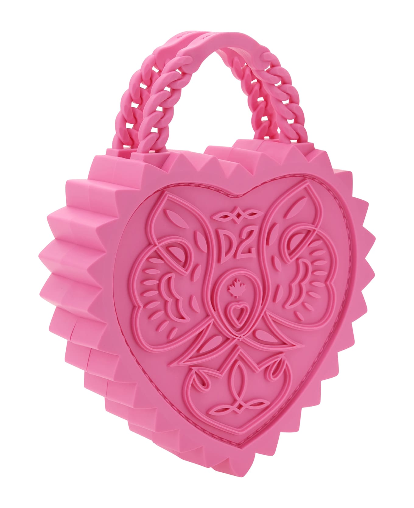 Dsquared2 Heart Handbag - Rosa