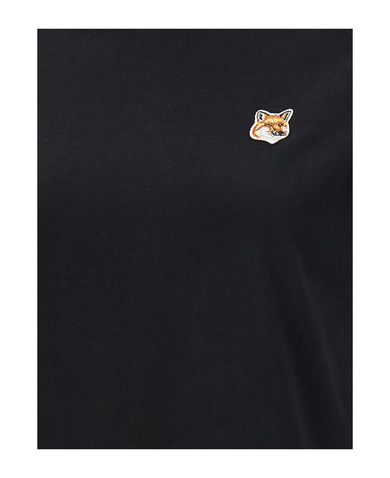 Maison Kitsuné 'fox Head' T-shirt - Black  