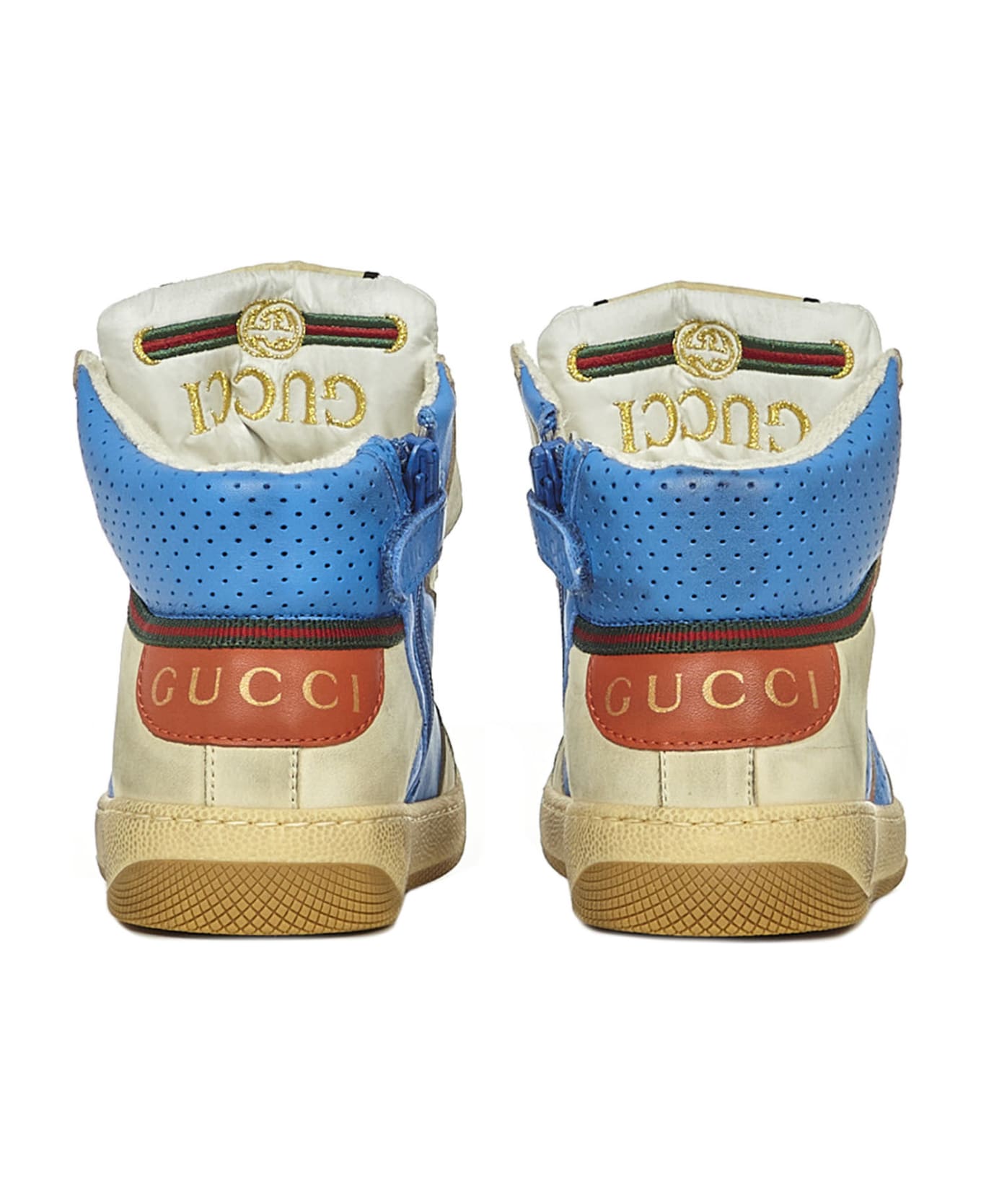 Gucci Kids Screener Sneakers - Beige