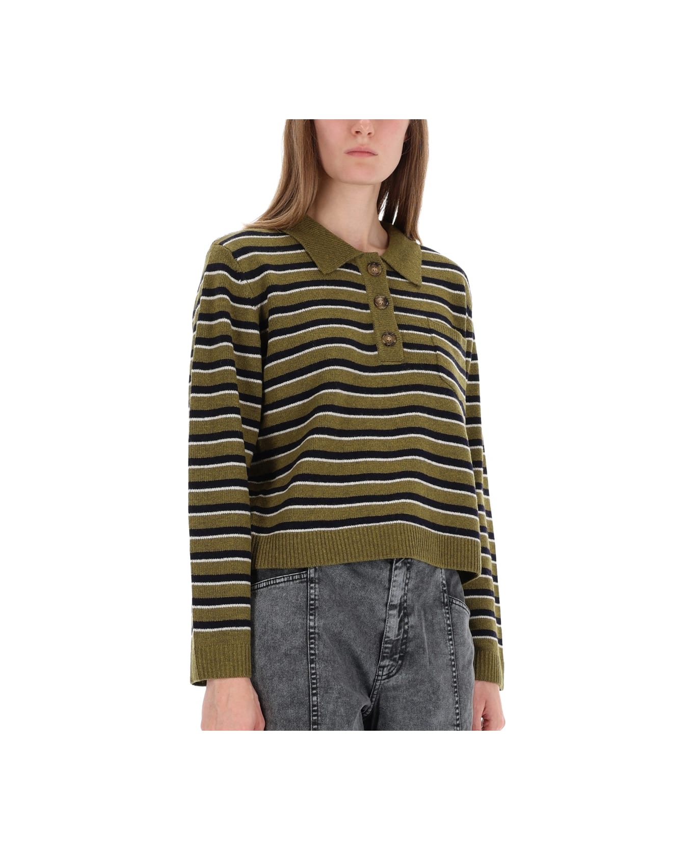 Baum und Pferdgarten Shirt "cori" - GREEN