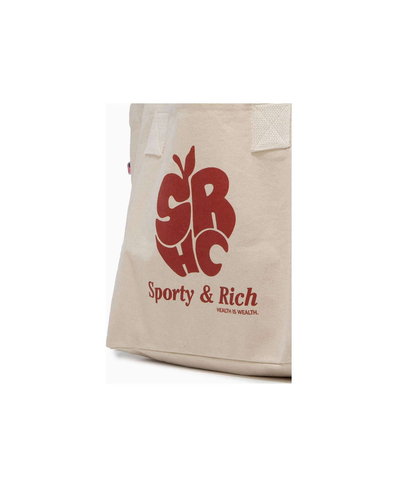 Sporty & Rich Sporty And Rich Apple Shopper Bag