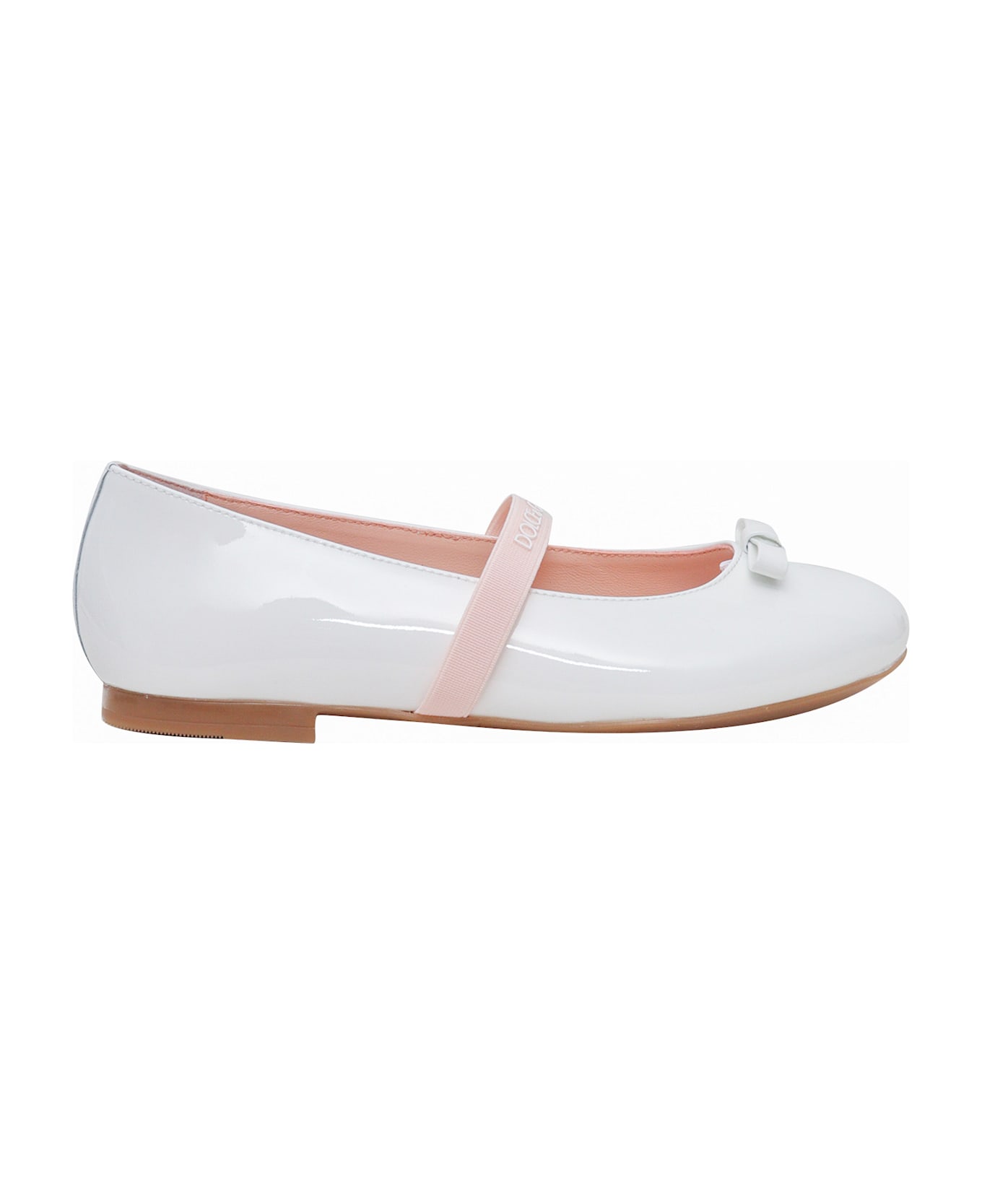Dolce & Gabbana Ballerinas - WHITE