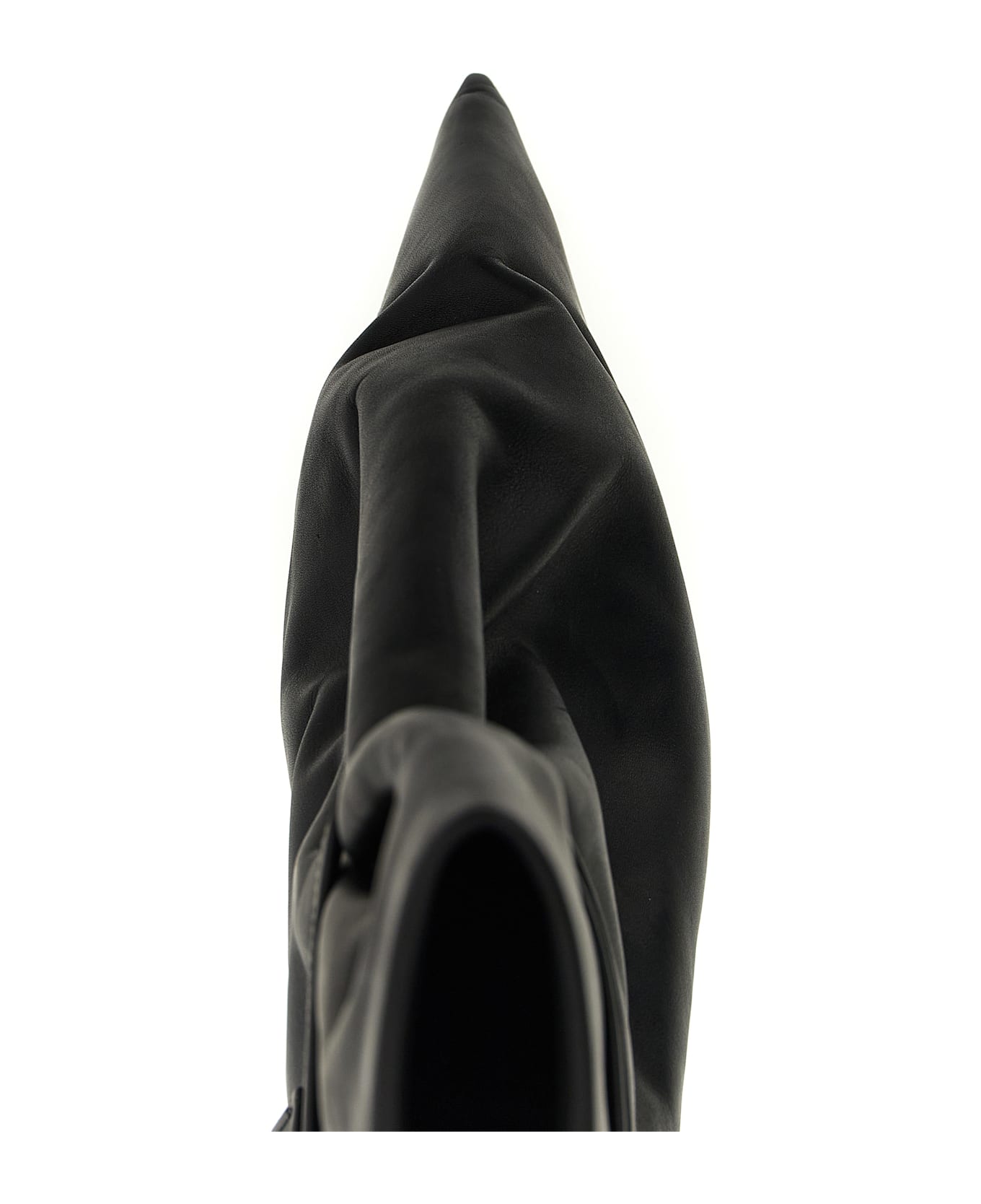Rick Owens 
tied Taco Kiss
 Ankle Boots - Black  