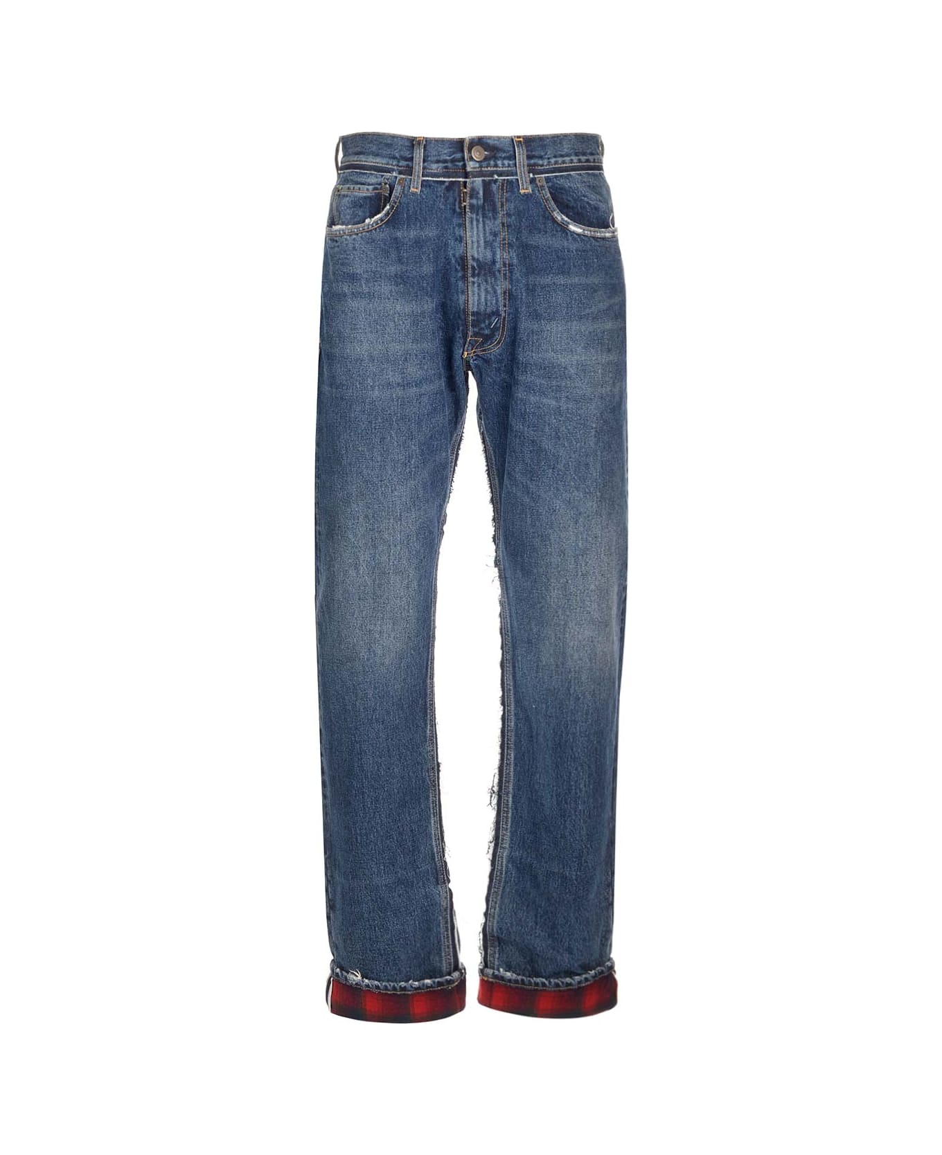 Maison Margiela Baggy Fit Jeans - Blue