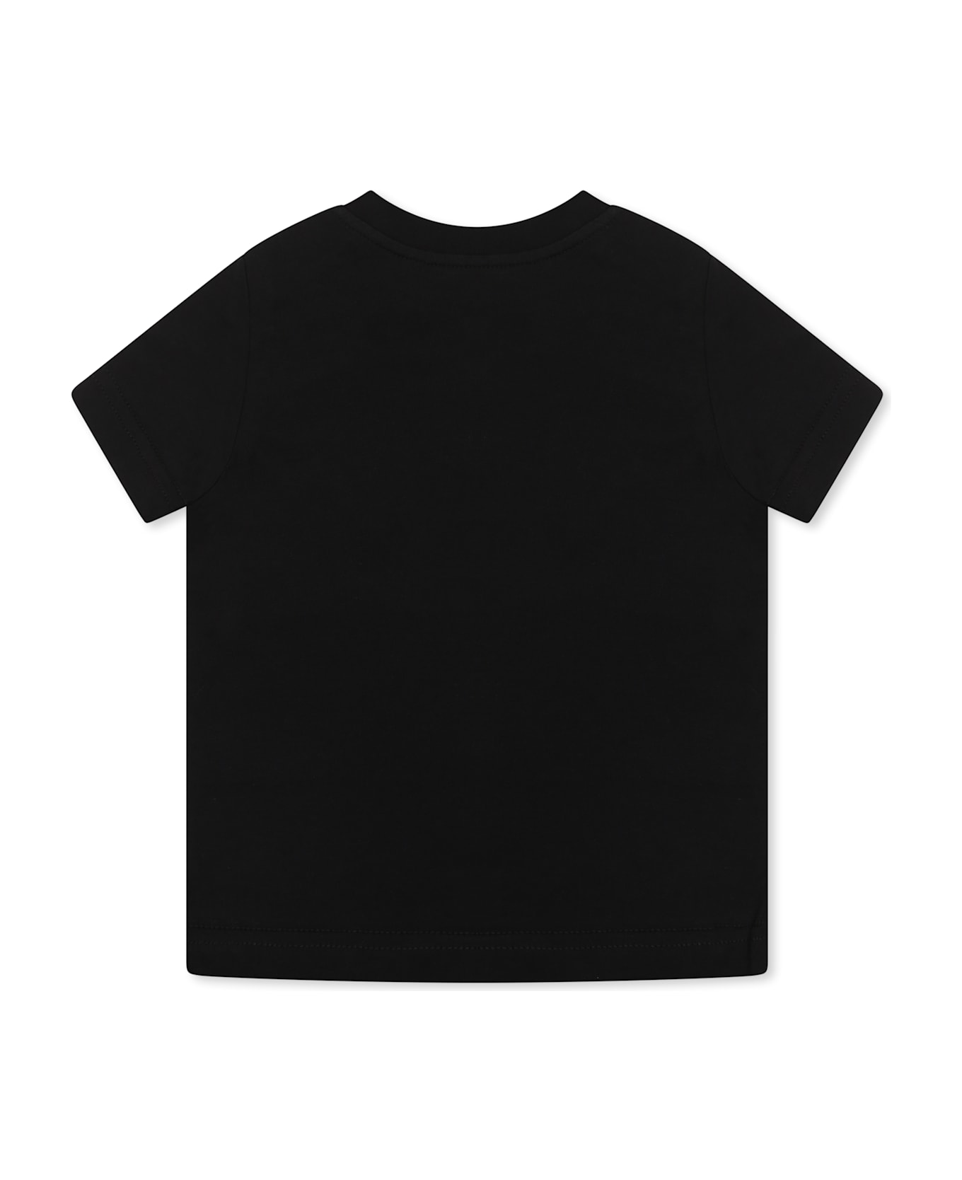 Dsquared2 Black T-shirt For Baby Boy With Logo - Black