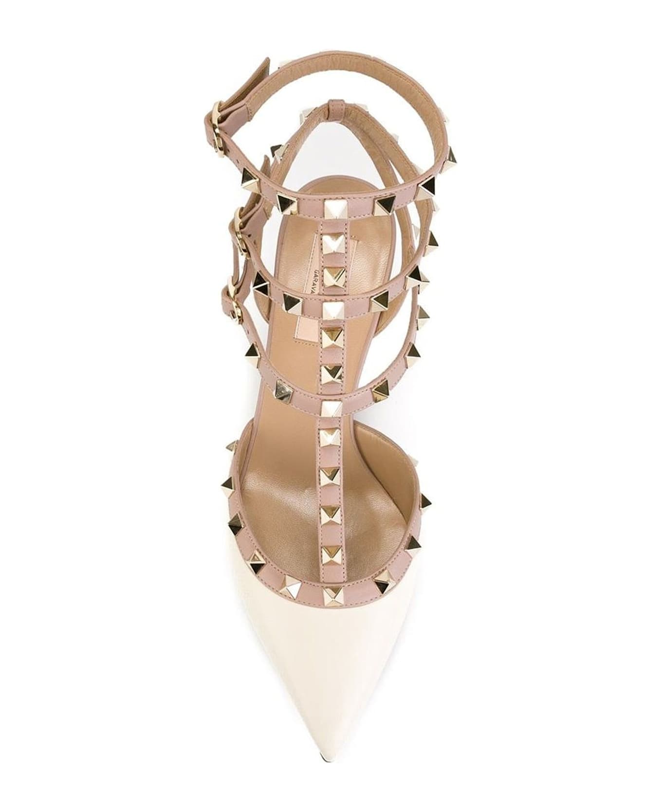 Valentino Garavani Garavani Rockstud Slingback Pumps - White
