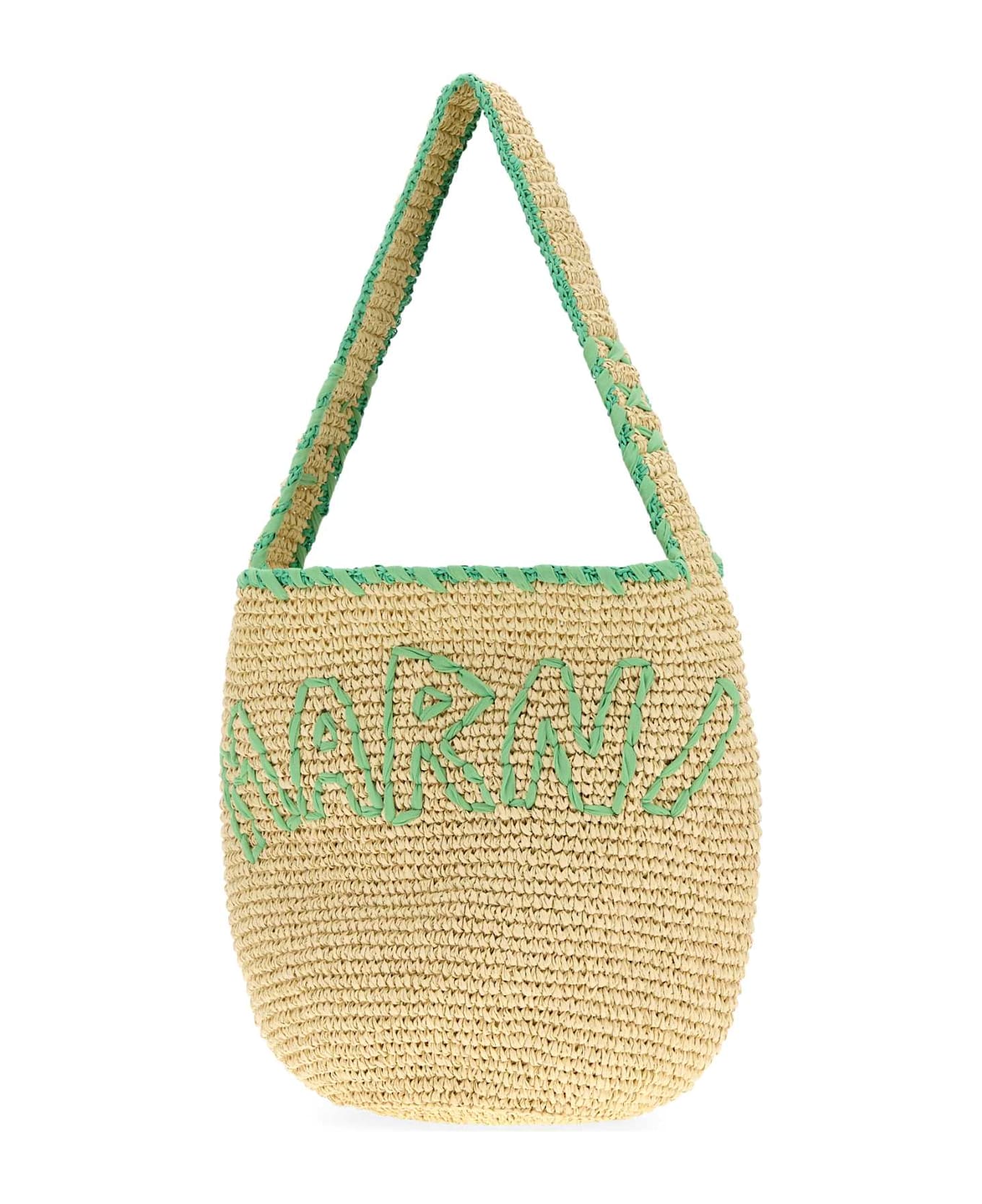 Marni Raffia Shopping Bag - ZO979