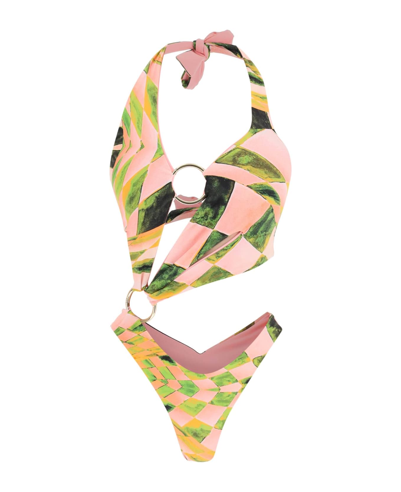 Louisa Ballou Sex Wax One-piece Swimsuit - ENDGAME (Pink) ワンピース
