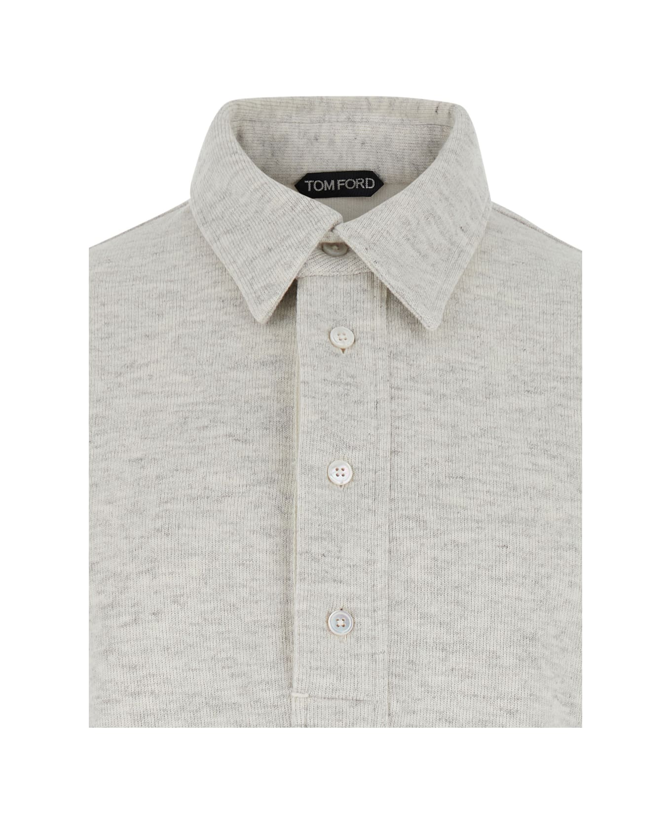Tom Ford Polo Shirt - Grey