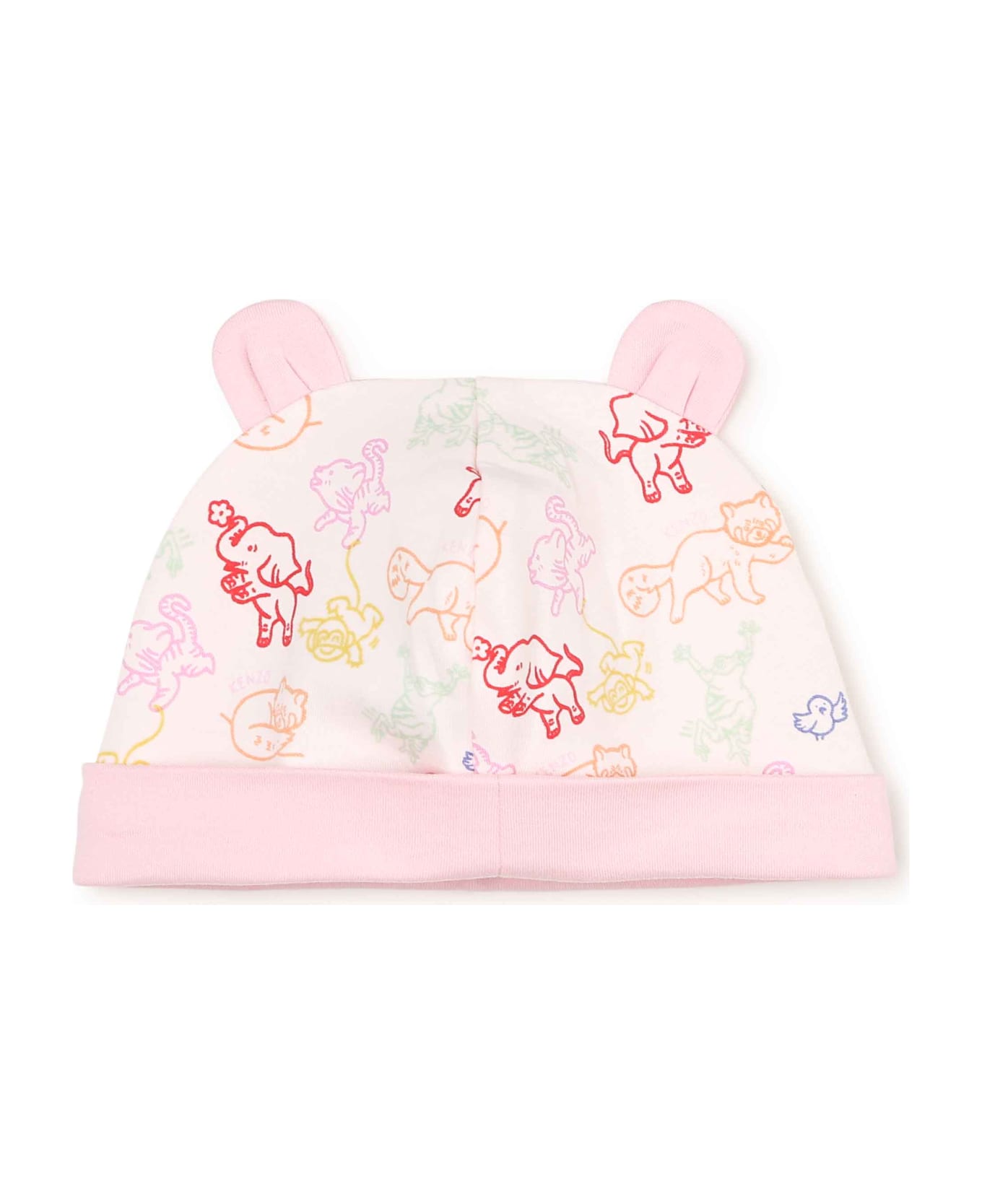 Kenzo Kids Pajamas With Print - Pink ボディスーツ＆セットアップ