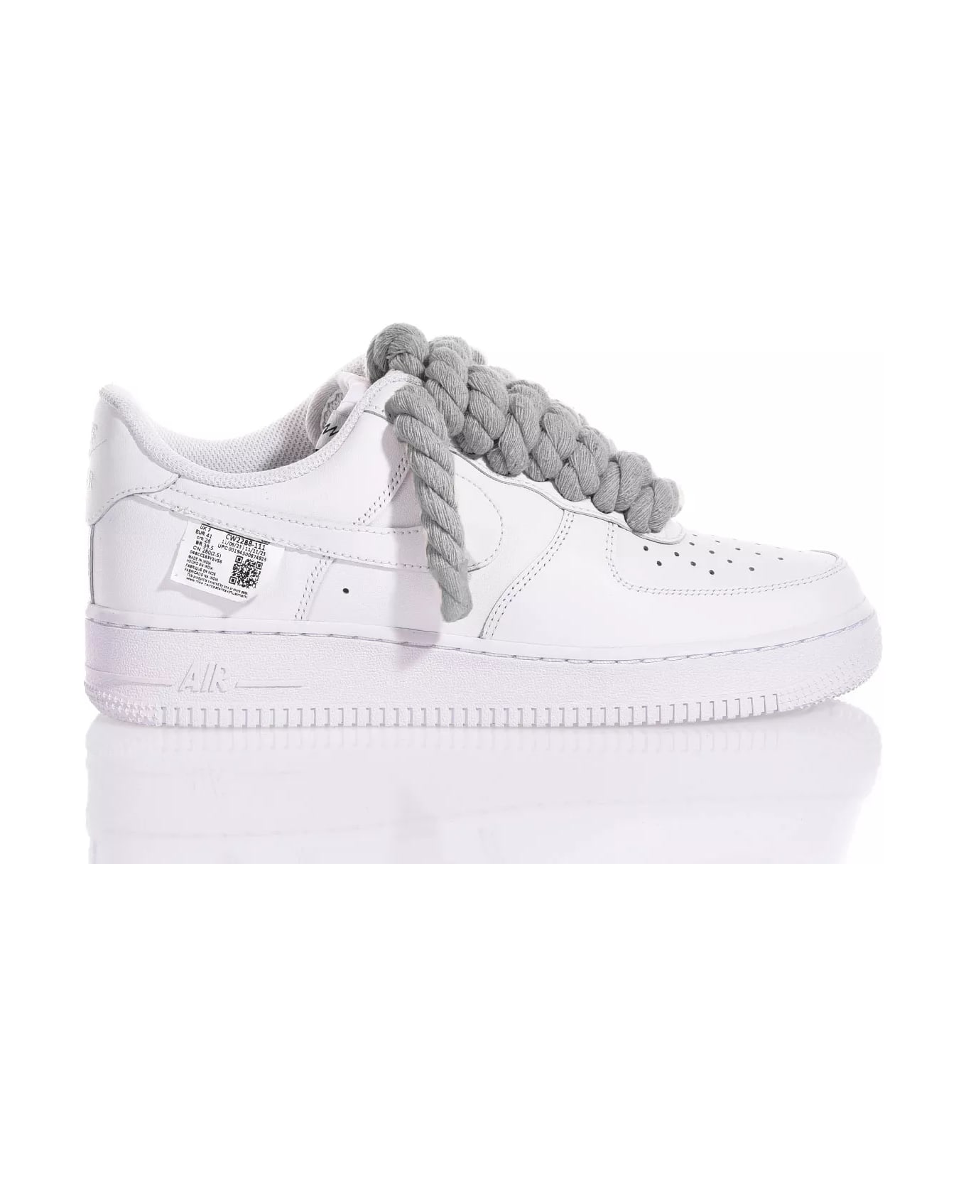 Mimanera Nike Air Force 1 Boom Laces Grey