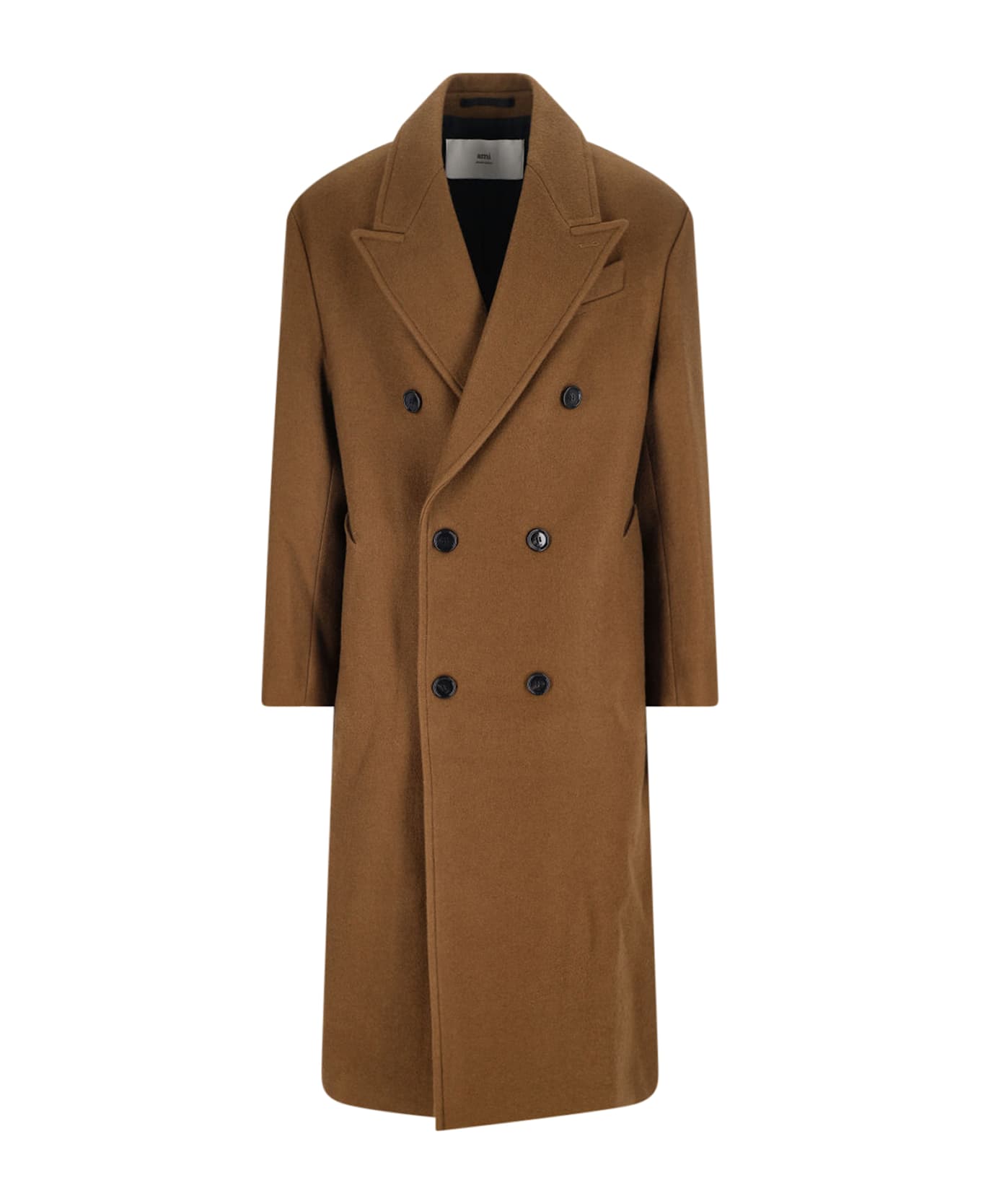 Ami Alexandre Mattiussi Double-breasted Coat - Brown