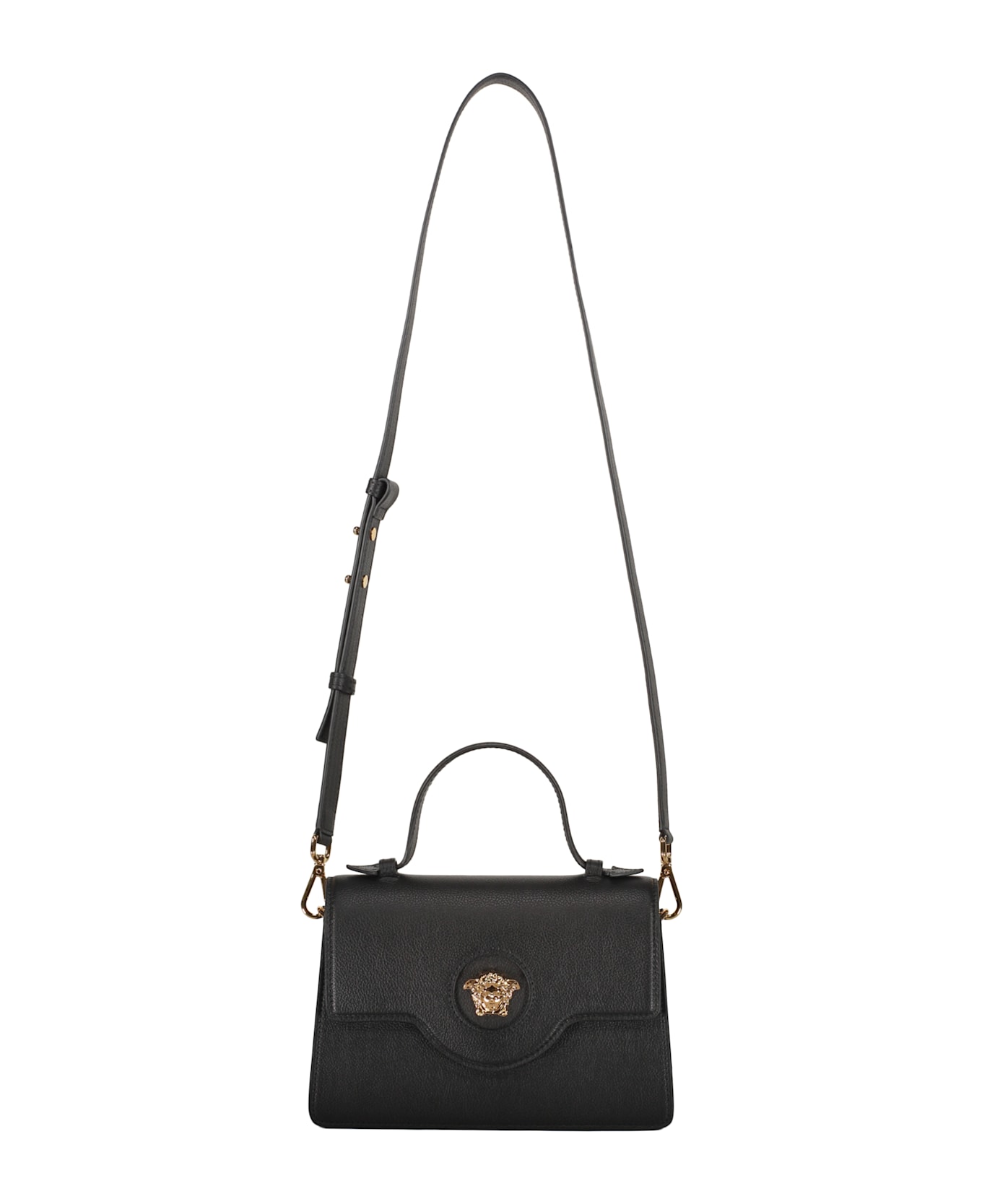 Versace Leather Mini Bag - black