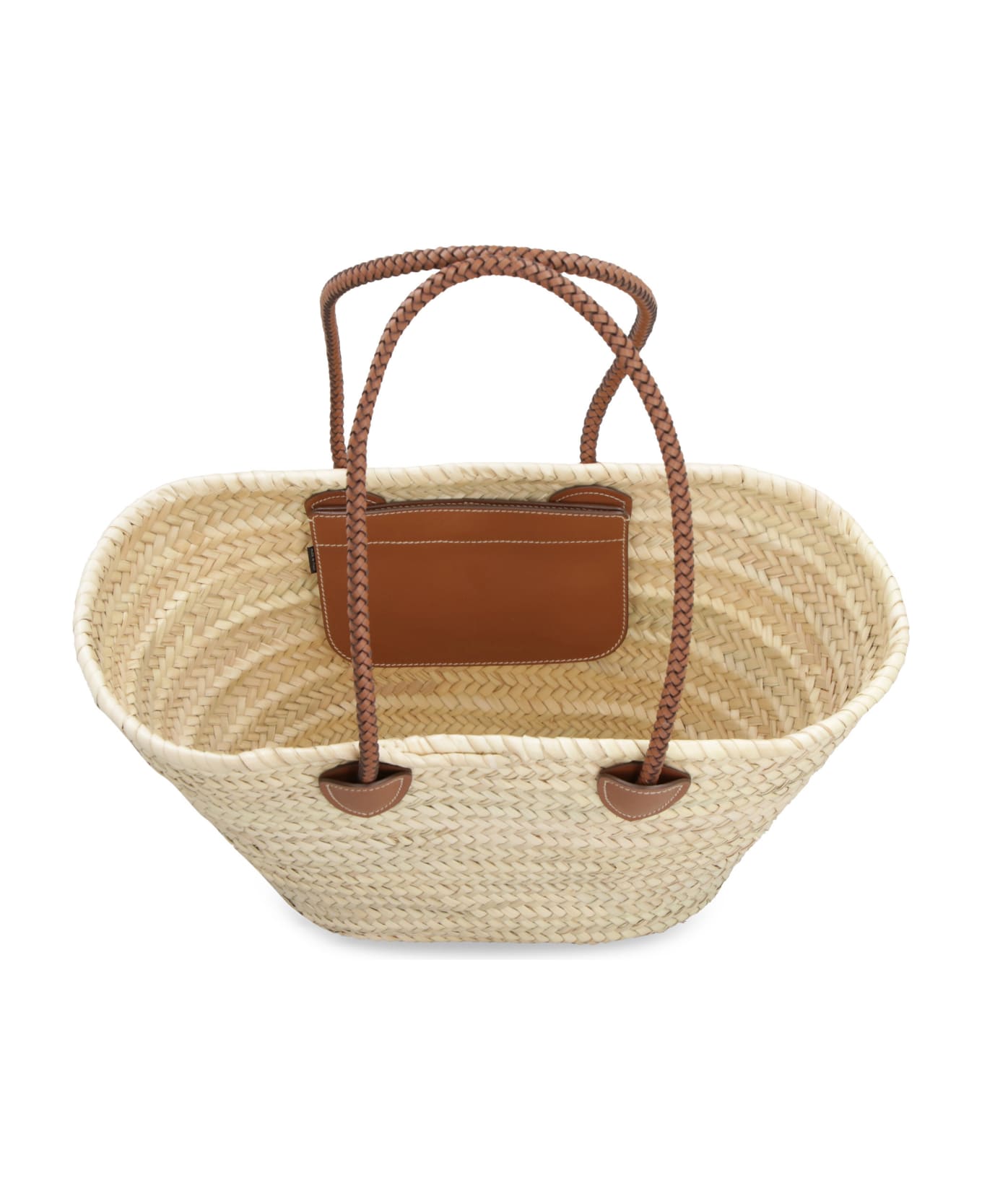 Miu Miu Raffia Tote Bag - panna