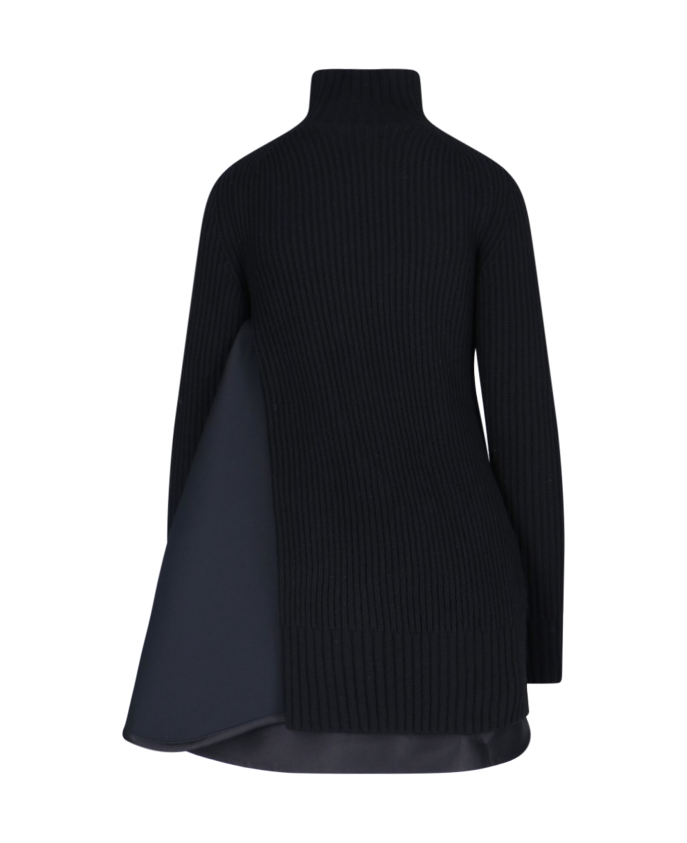 Sacai Knitted Dress - Black  