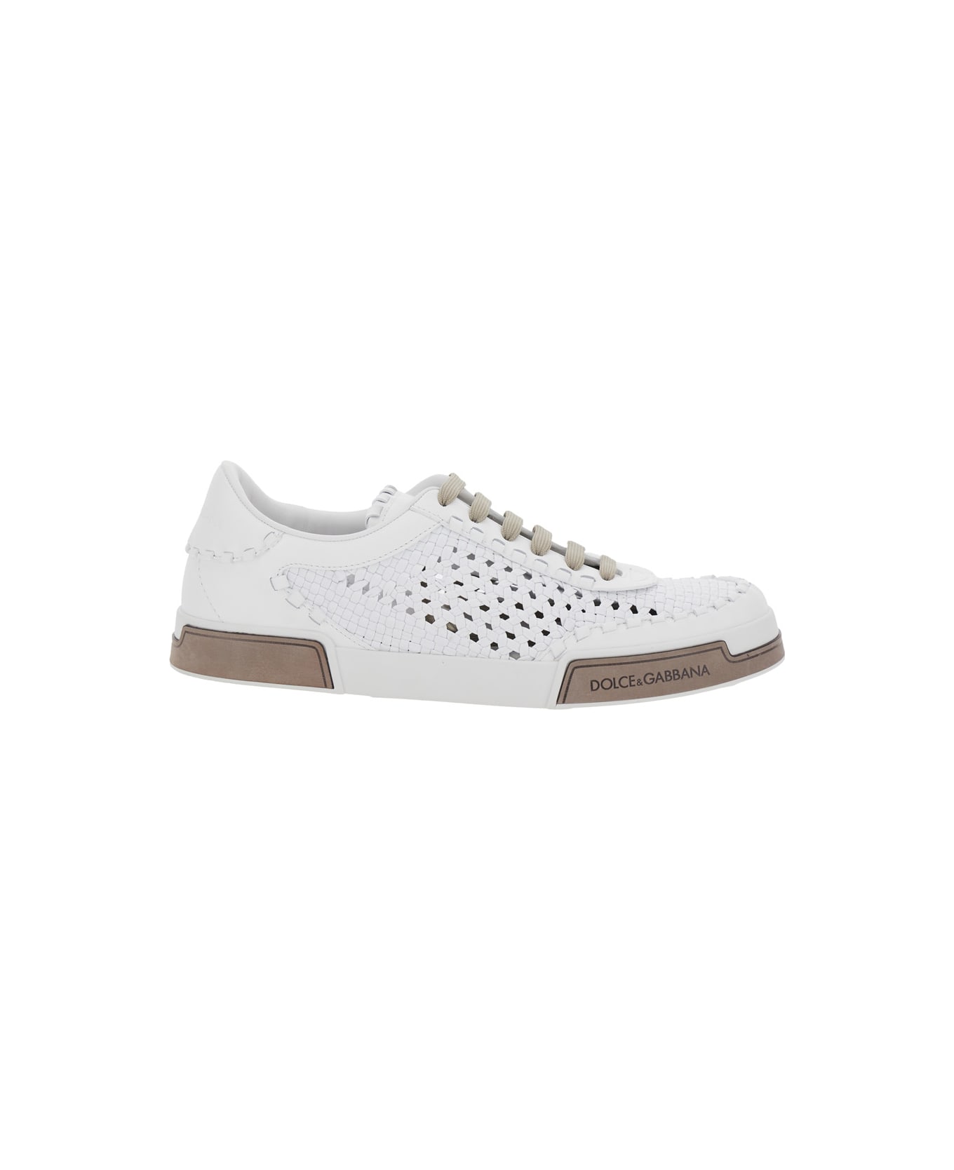 Dolce & Gabbana Mesh Panel Sneakers