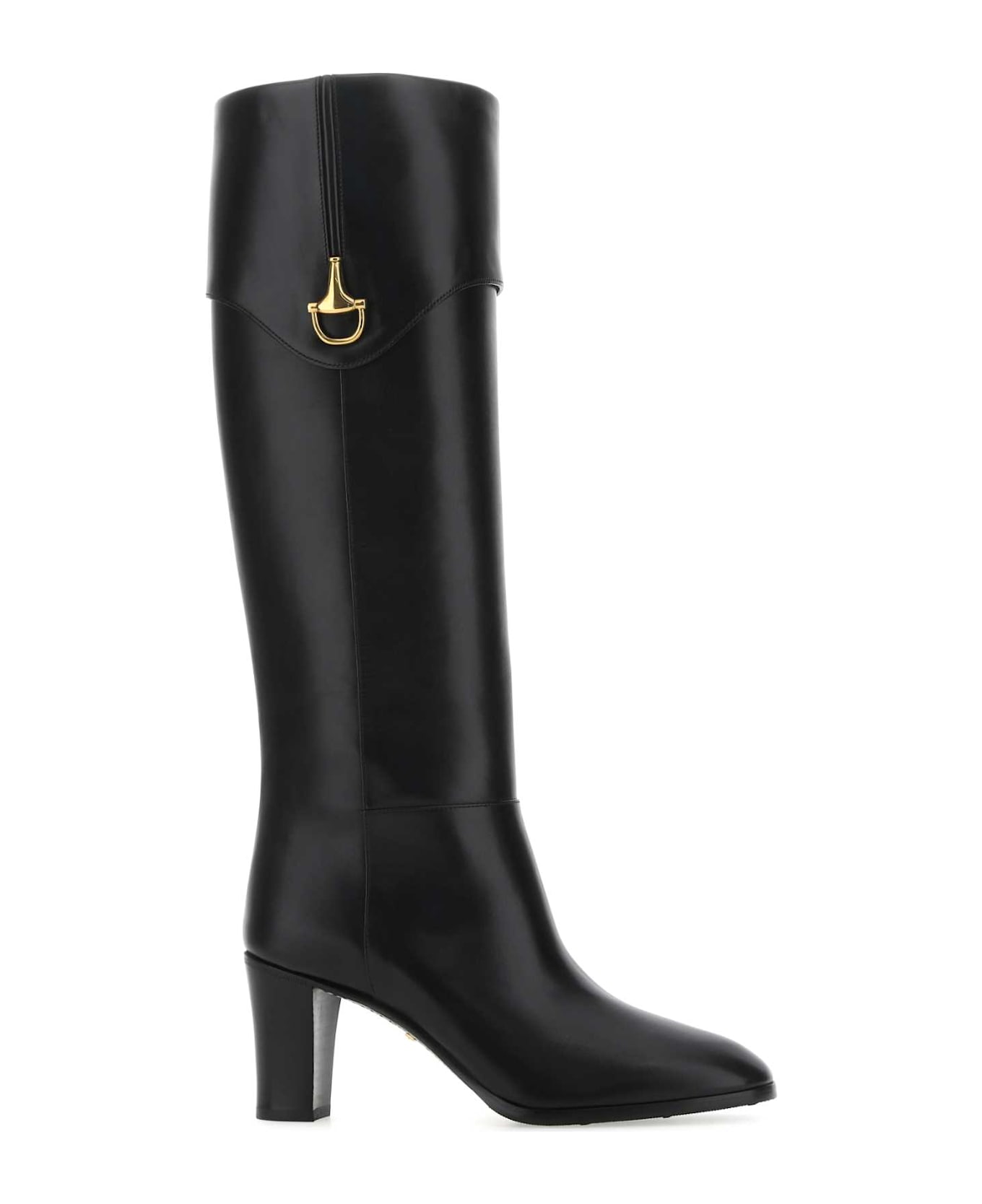 Gucci Black Leather Boots - 1000