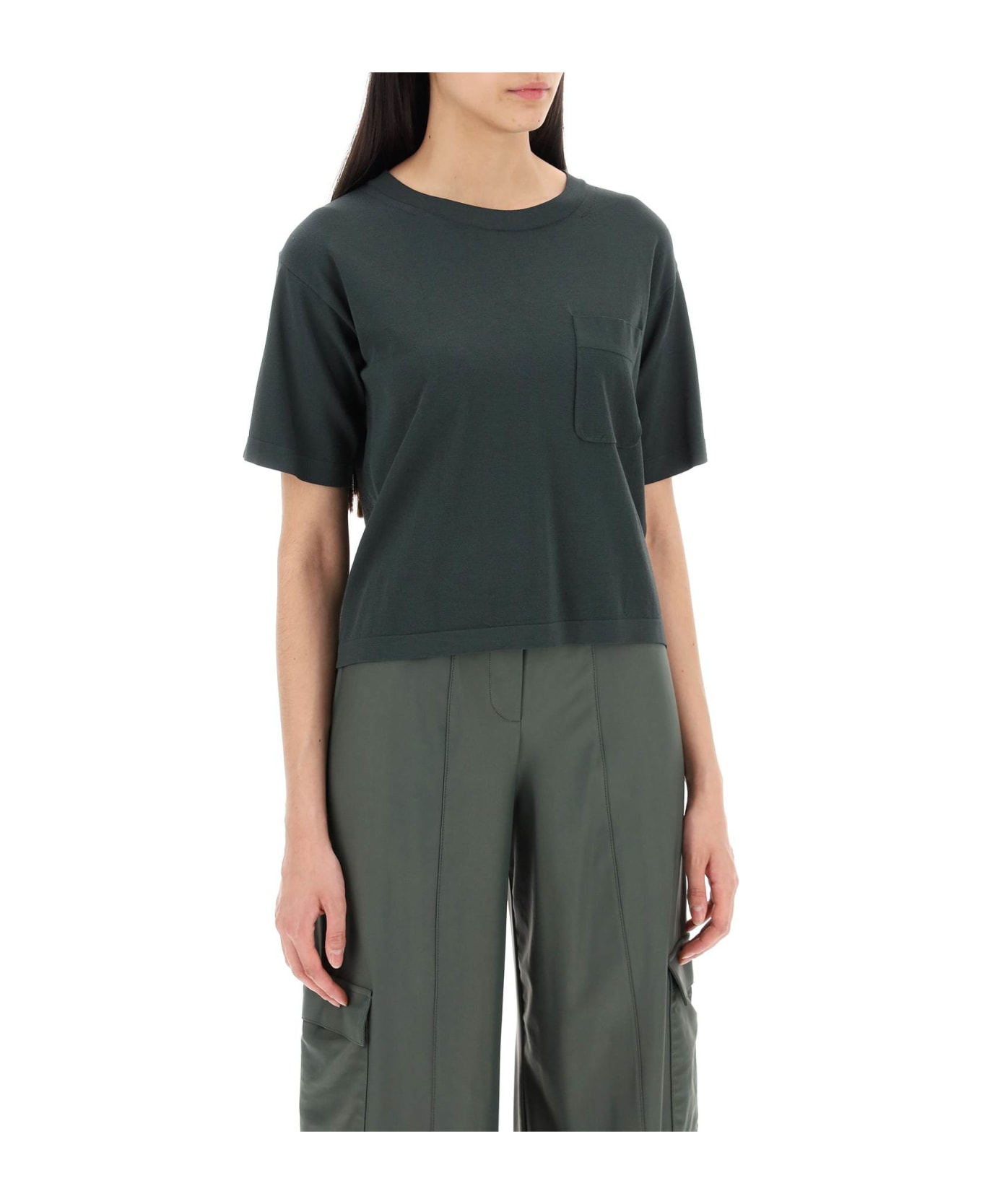 Max Mara 'acro Viscose Knit - VERDE (Green)