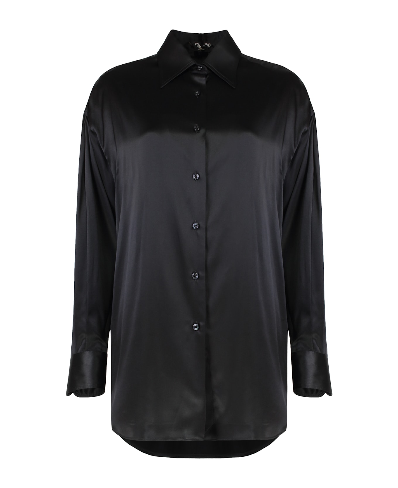 Tom Ford Silk Shirt - BLACK