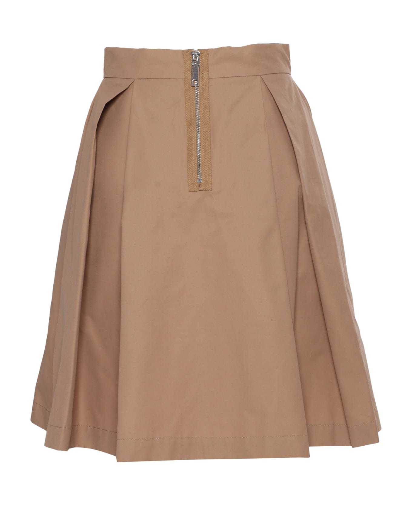 Max&Co. Brown Flared Skirt - BROWN