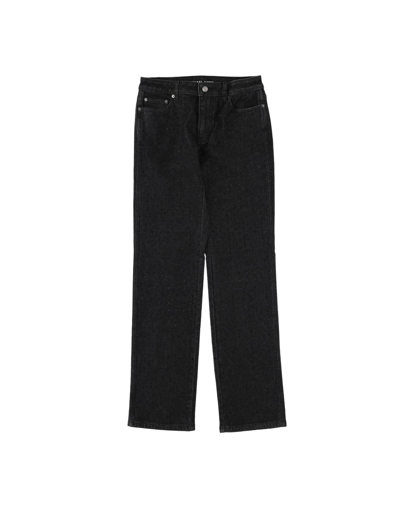 Michael Kors Jeans With Studs - BLACK