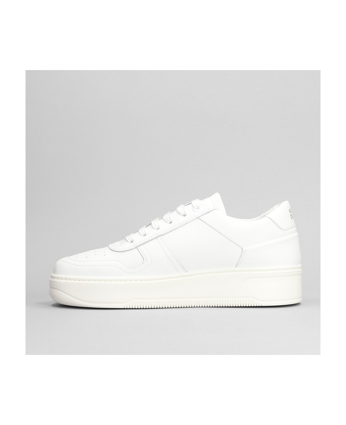 National Standard Edition 11 Low Sneakers In White Leather - white
