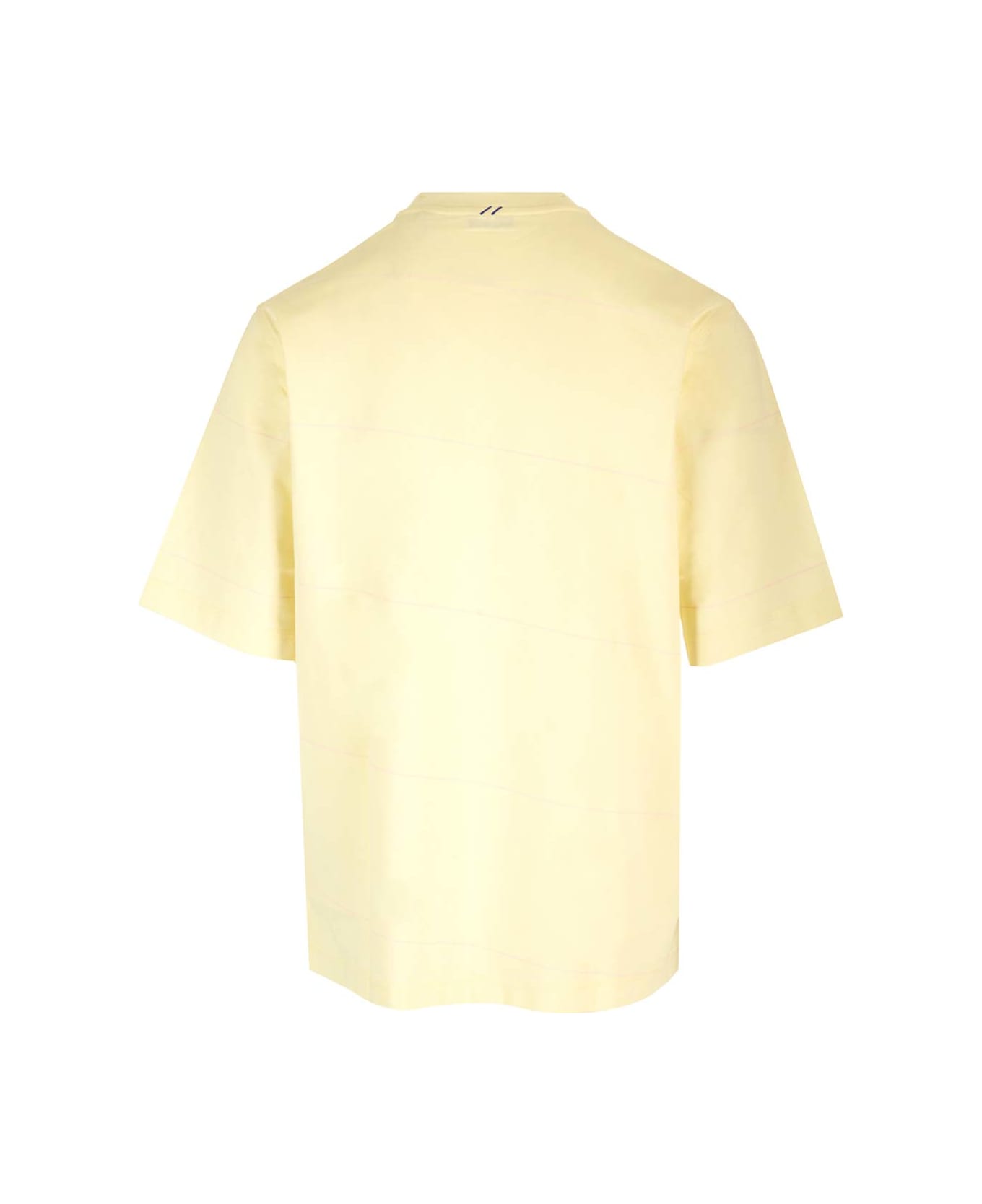 Burberry Cotton Jersey T-shirt - Yellow