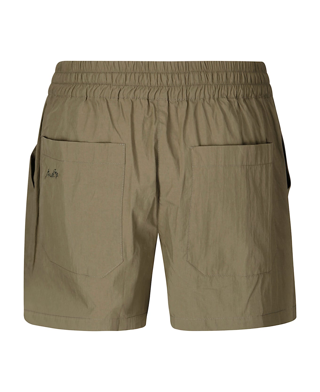 Parosh Shorts - OLIVE GREEN