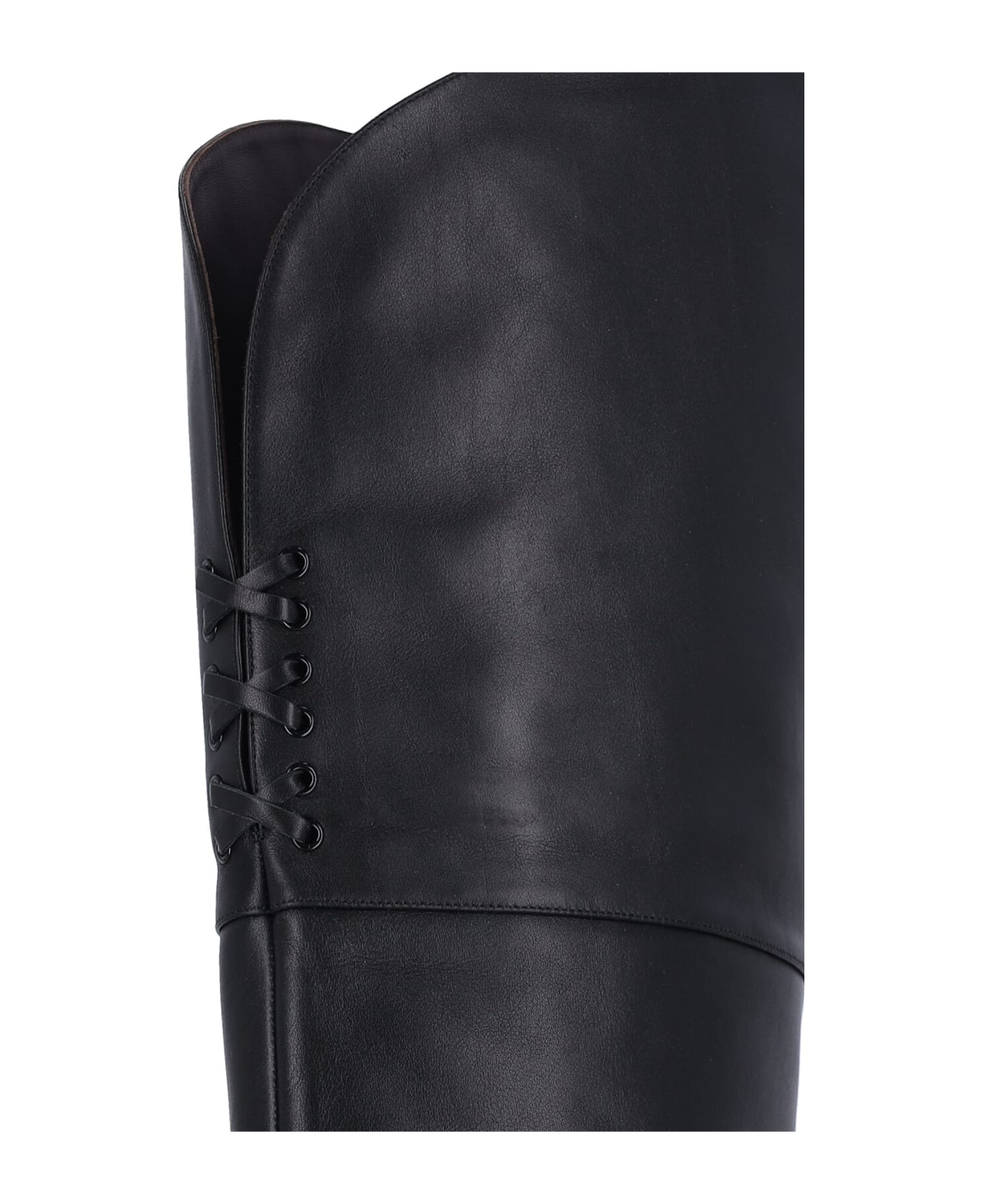 Chloé 'eve' High Boots - Black  