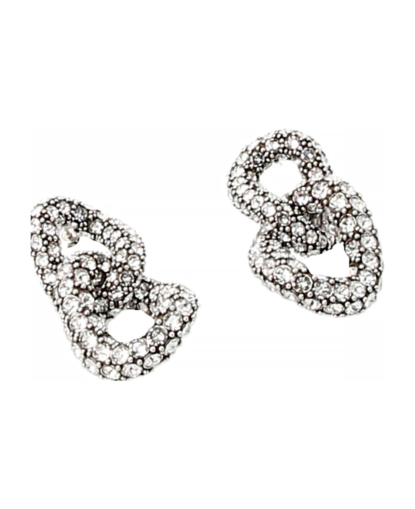 Isabel Marant Crystal Earrings - Silver ジュエリー
